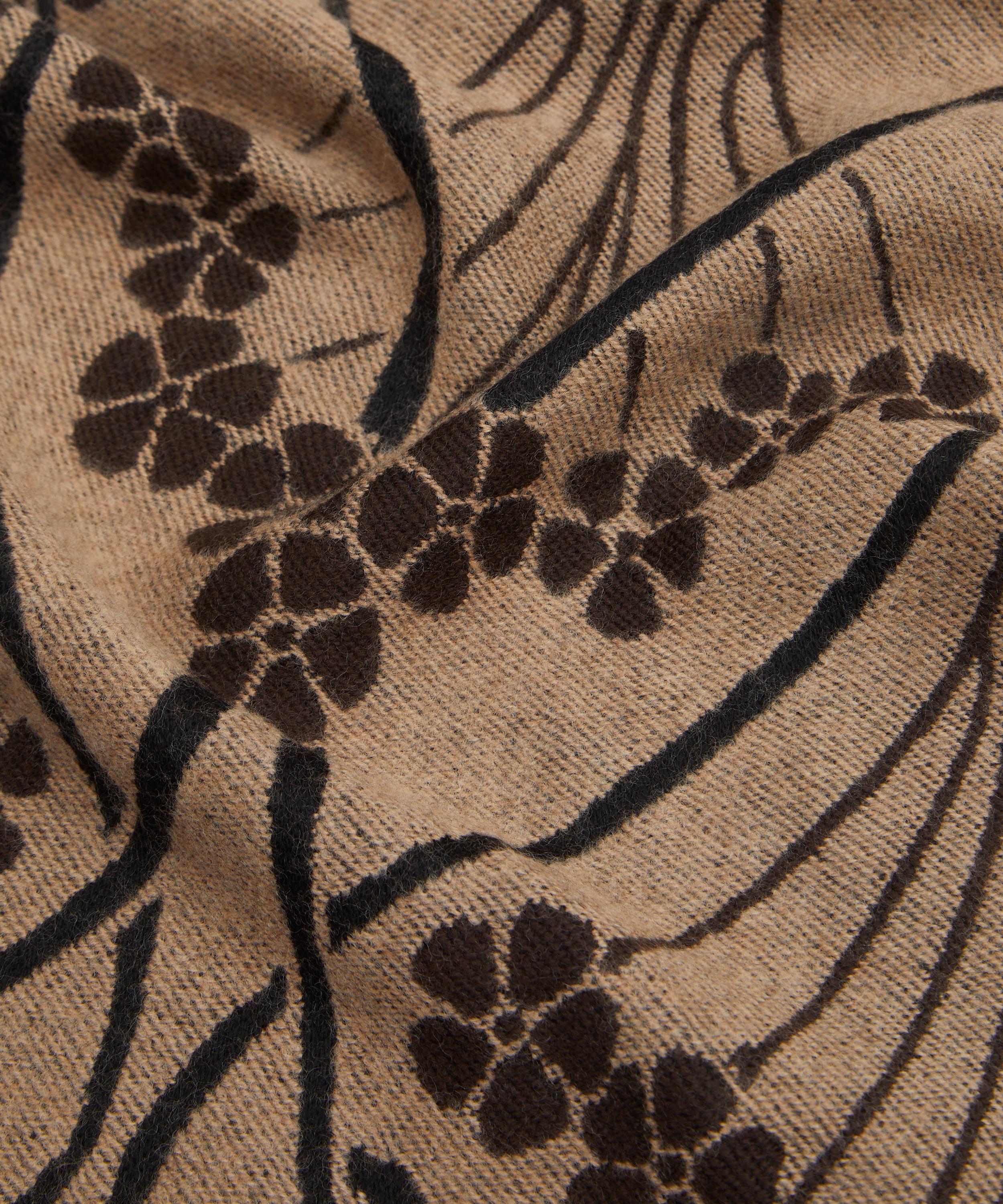 Liberty - Giant Ianthe Jacquard Wool Scarf image number 4