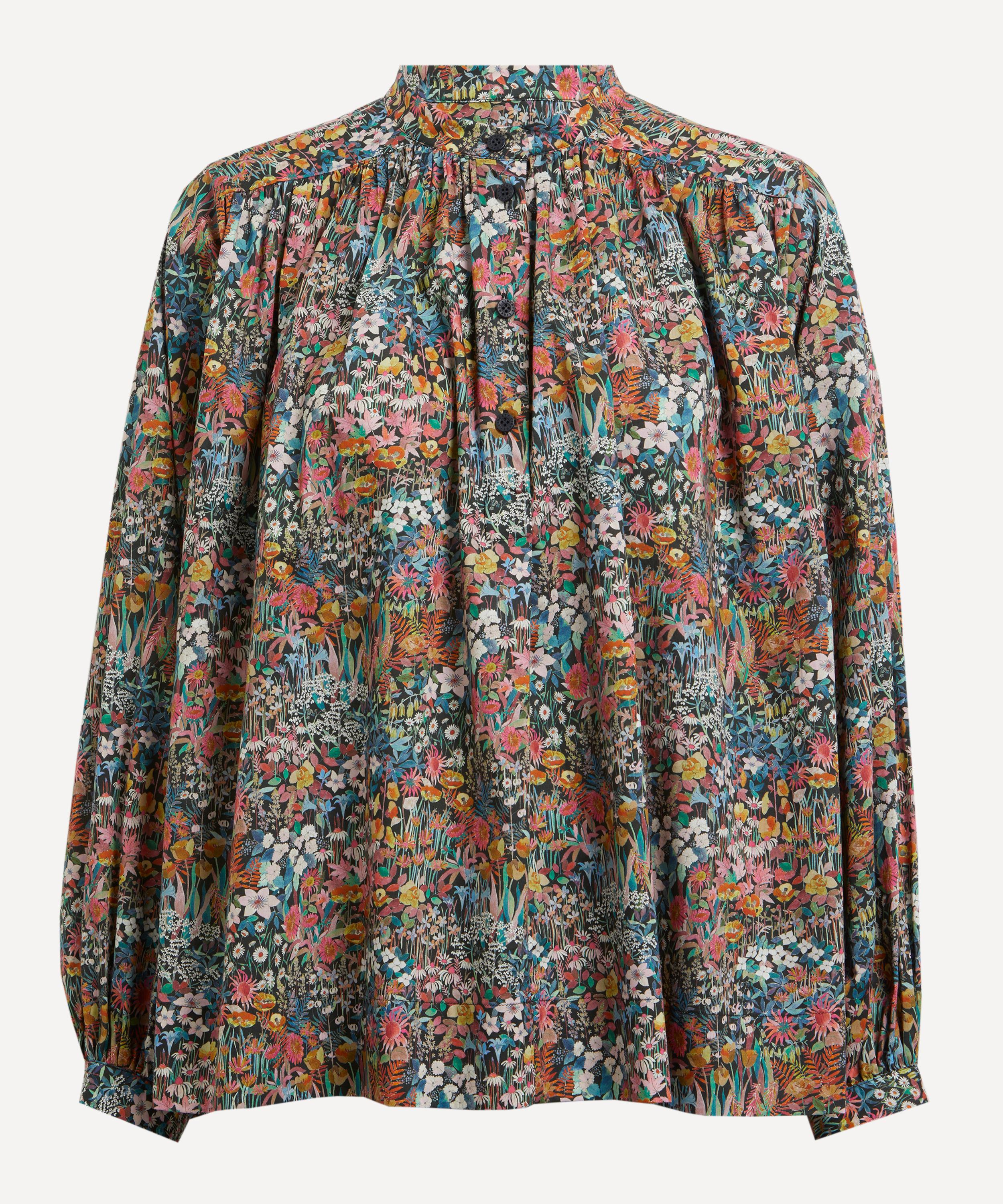 Liberty - Faria Flowers Small Tana Lawn™ Cotton Boho Shirt  image number 0