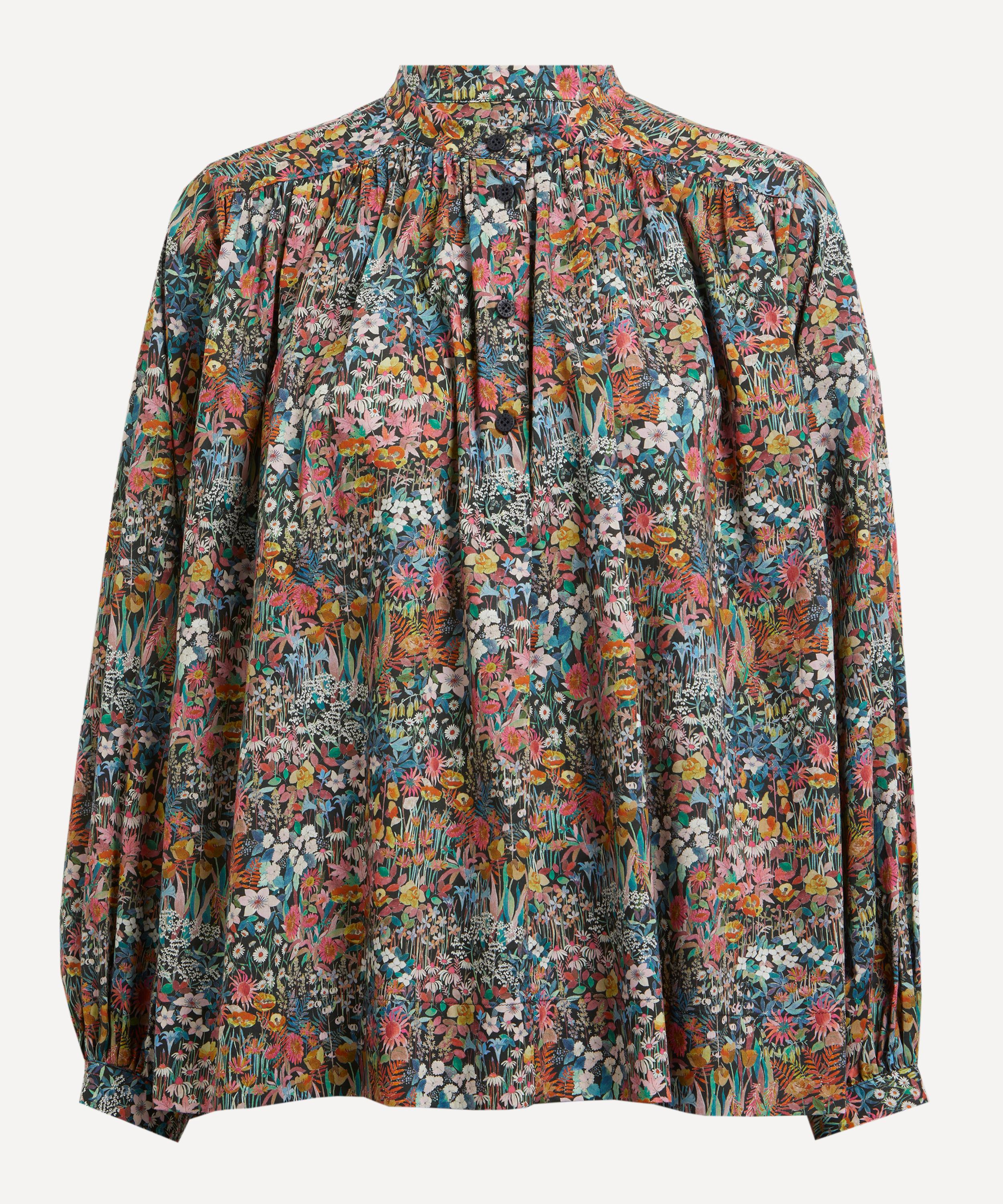 Liberty - Faria Flowers Small Tana Lawn™ Cotton Boho Shirt  image number 0