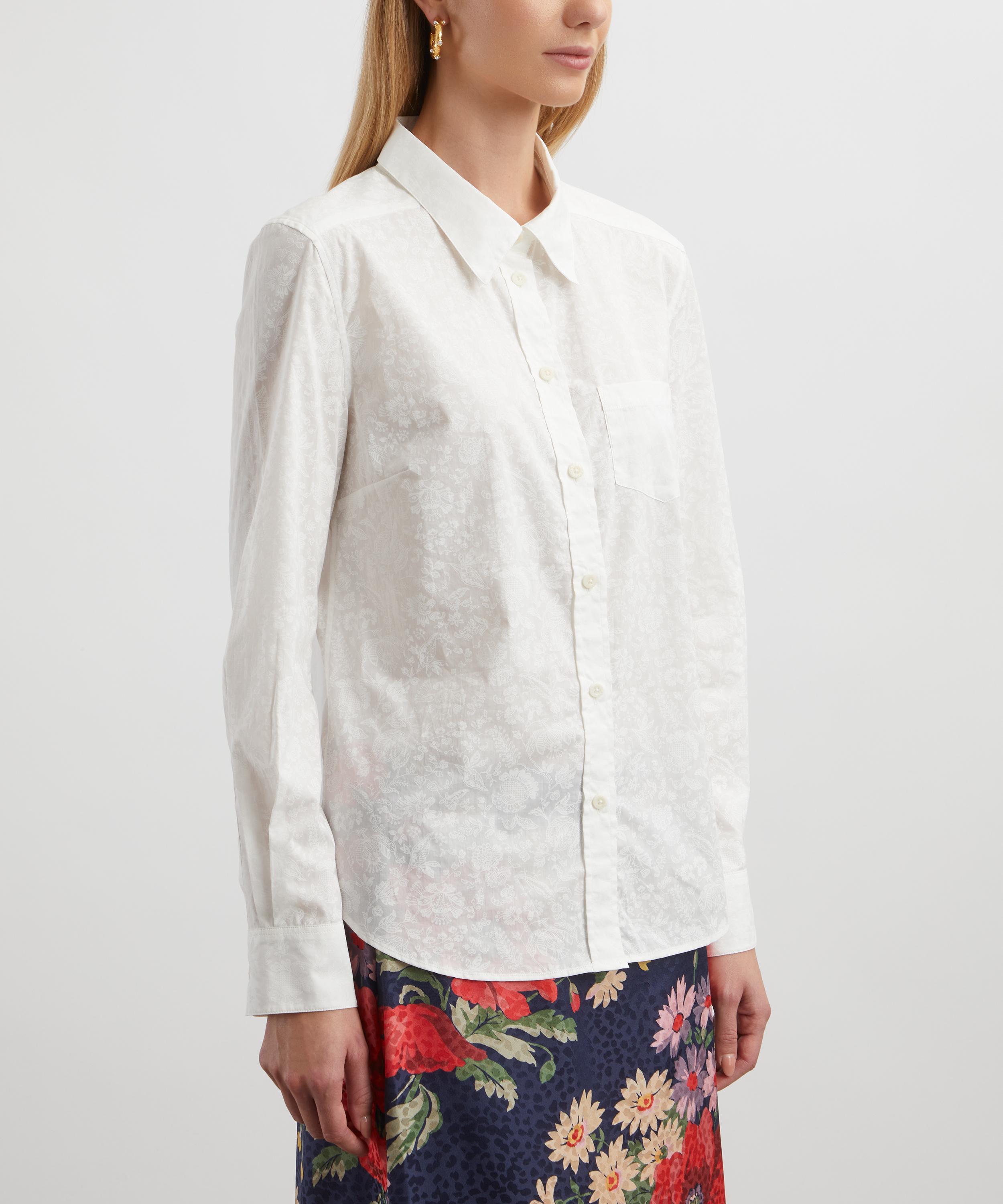 Liberty - Victoria’s Lace Tana Lawn™ Cotton Fitted Shirt image number 2