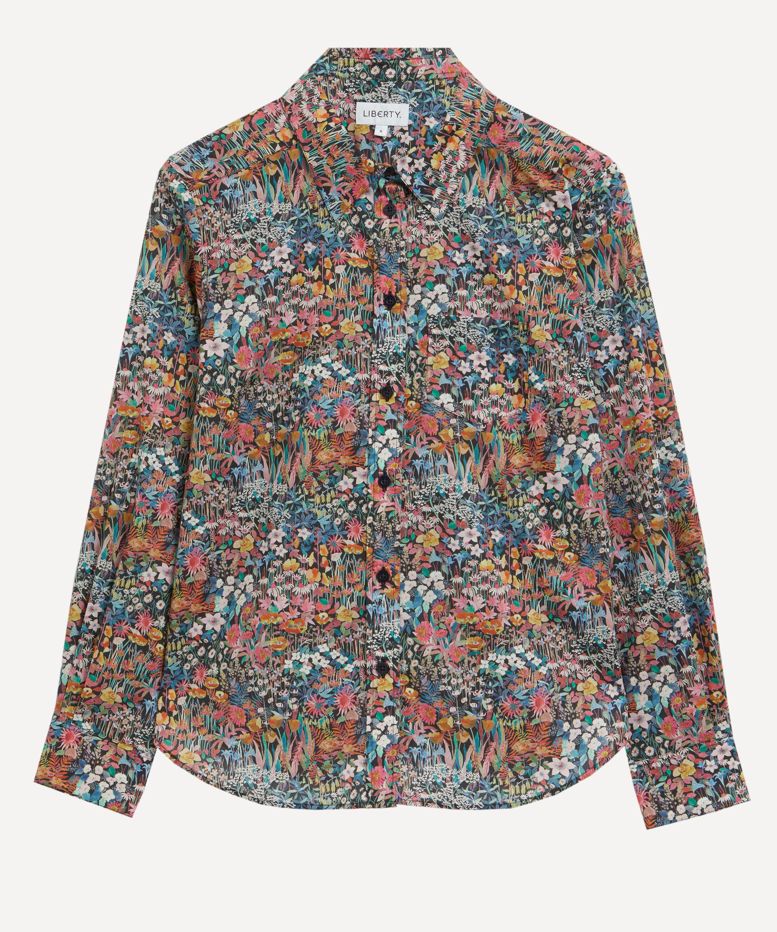 Liberty - Faria Flowers Small Tana Lawn™ Cotton Fitted Shirt image number 0