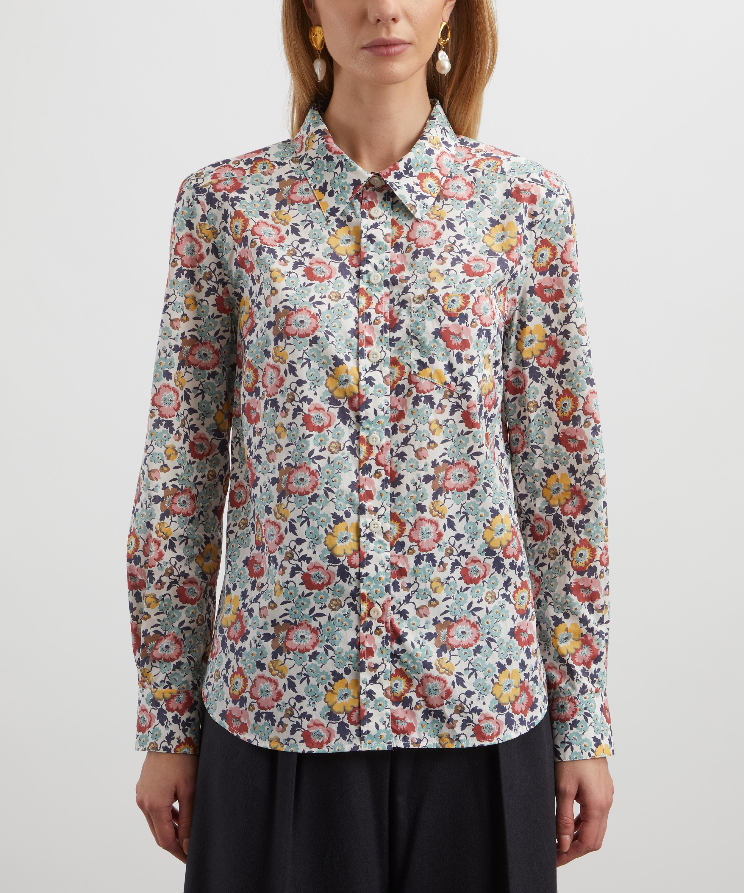 Liberty - Poppy Poem Tana Lawn™ Cotton Fitted Shirt  image number 2