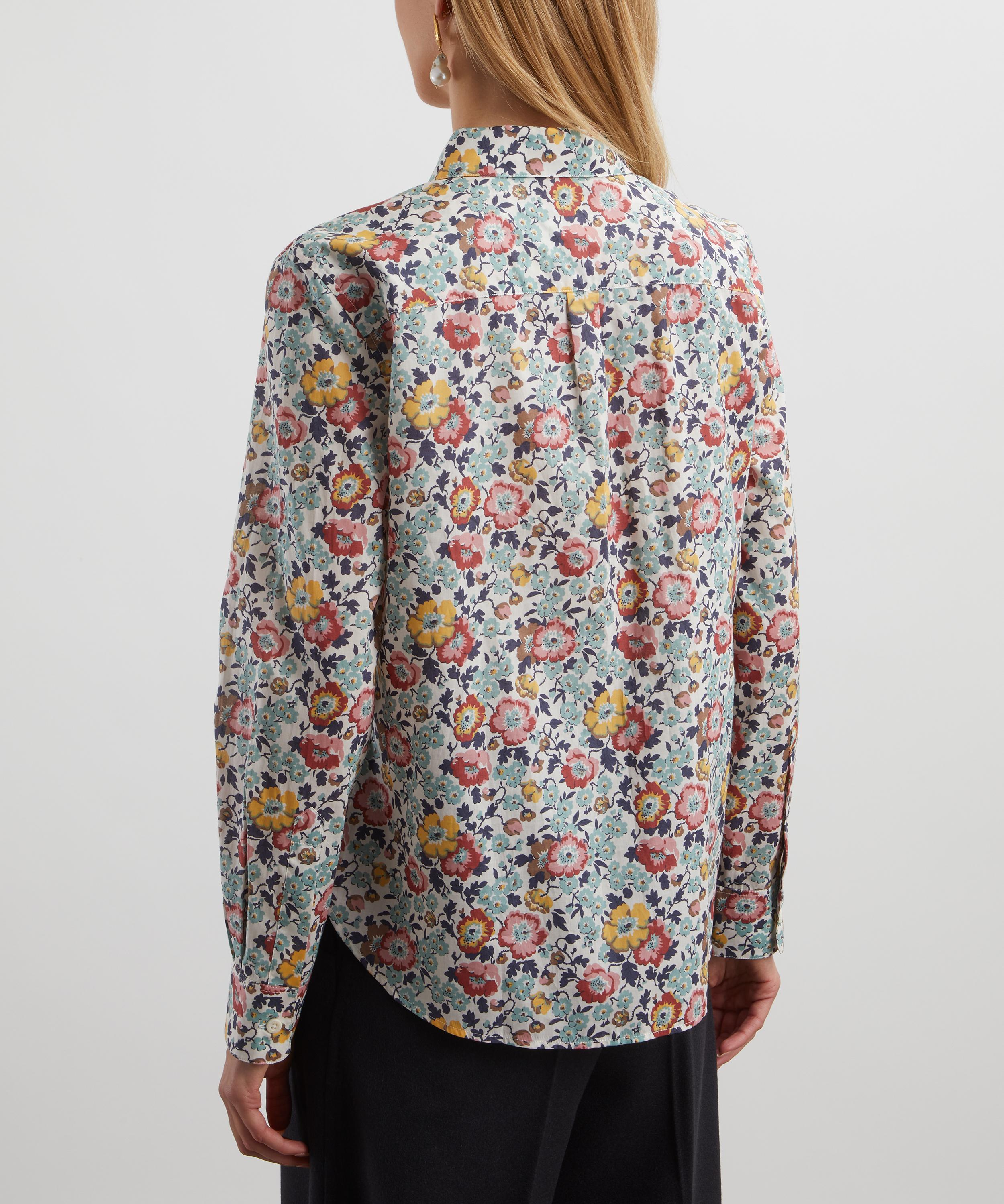 Liberty - Poppy Poem Tana Lawn™ Cotton Fitted Shirt  image number 3