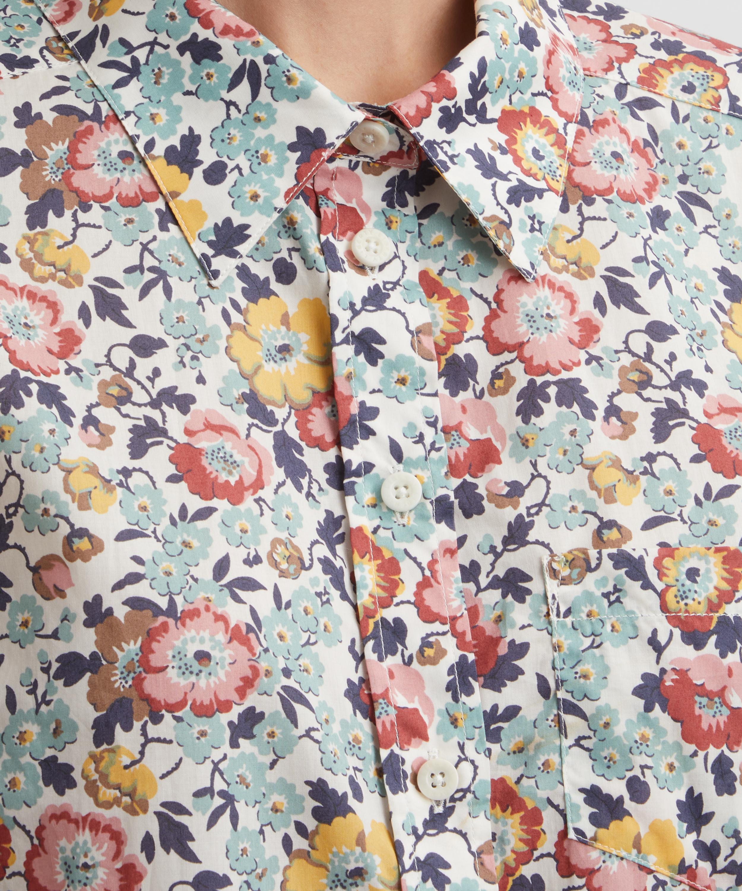 Liberty - Poppy Poem Tana Lawn™ Cotton Fitted Shirt  image number 4