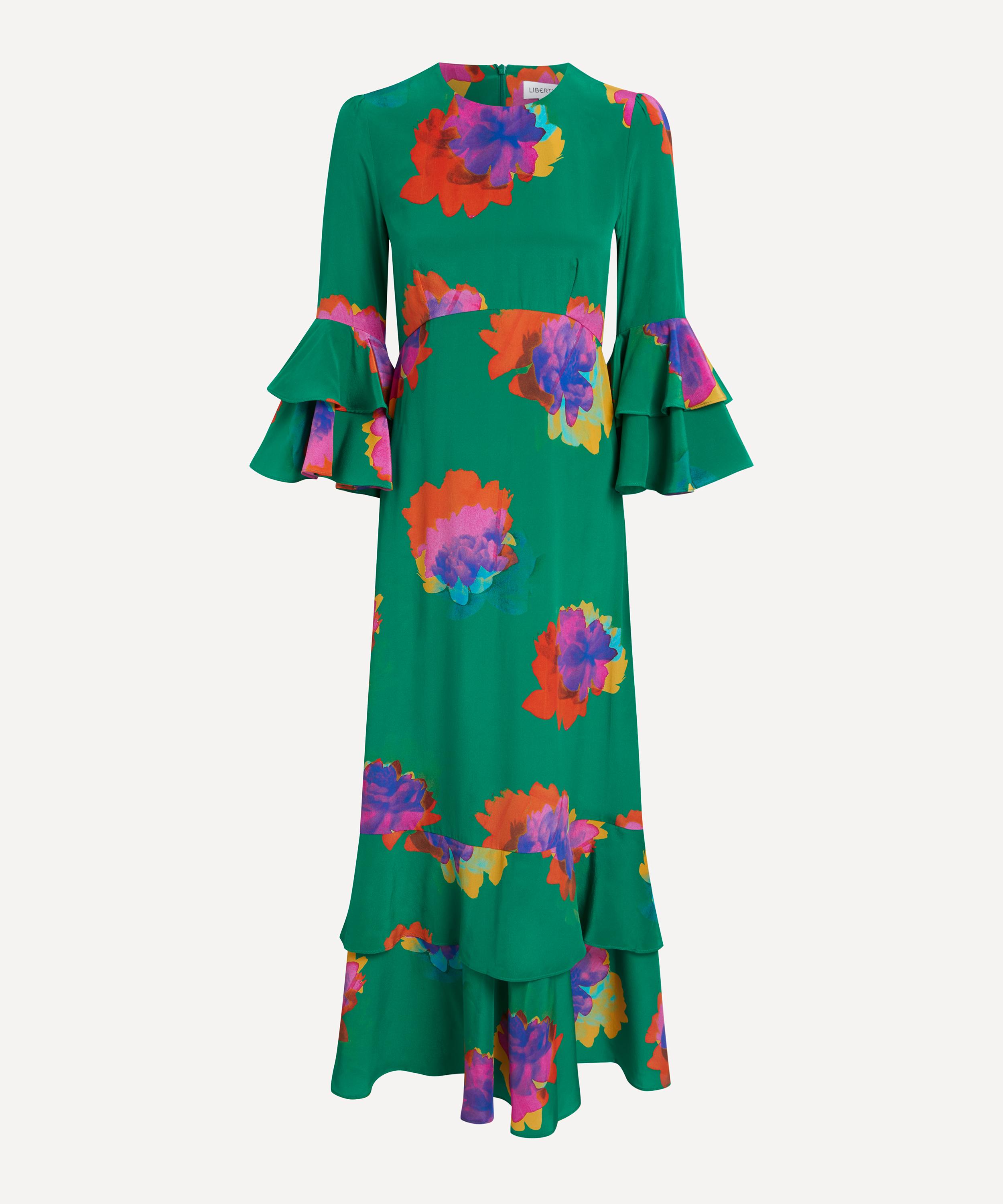 Liberty - Cunningham Silk Crepe de Chine Gala Dress image number 0