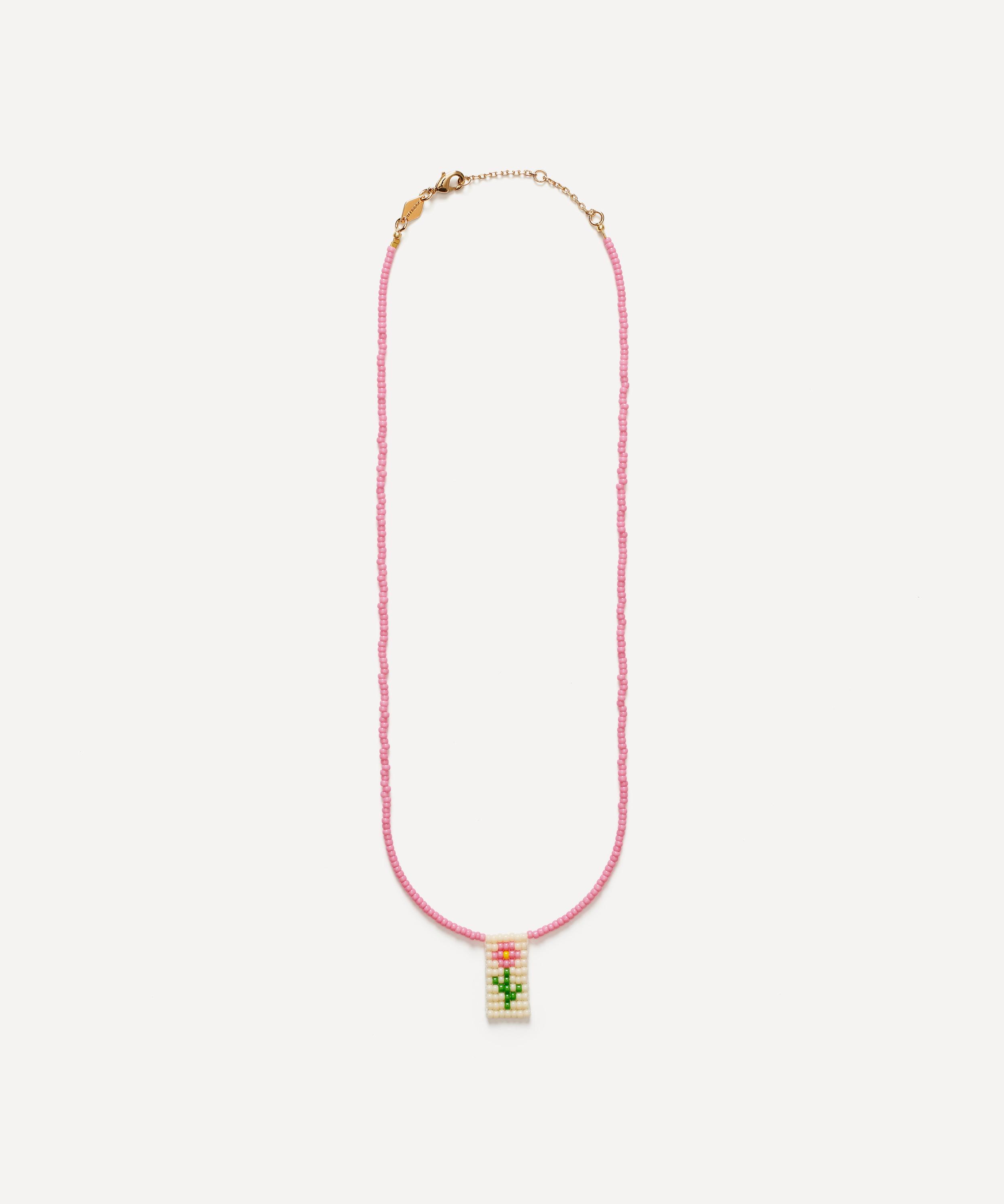 ANNI LU - 18ct Gold-Plated A Rose is a Rose Bead Necklace image number 0