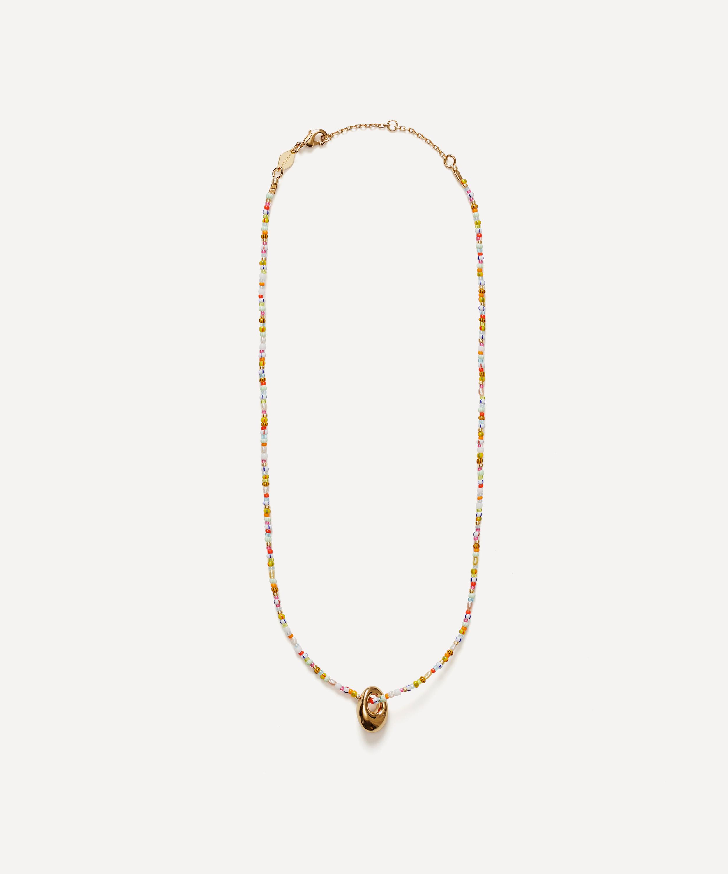 ANNI LU - 18ct Gold-Plated Piccolo Bead Necklace image number 0