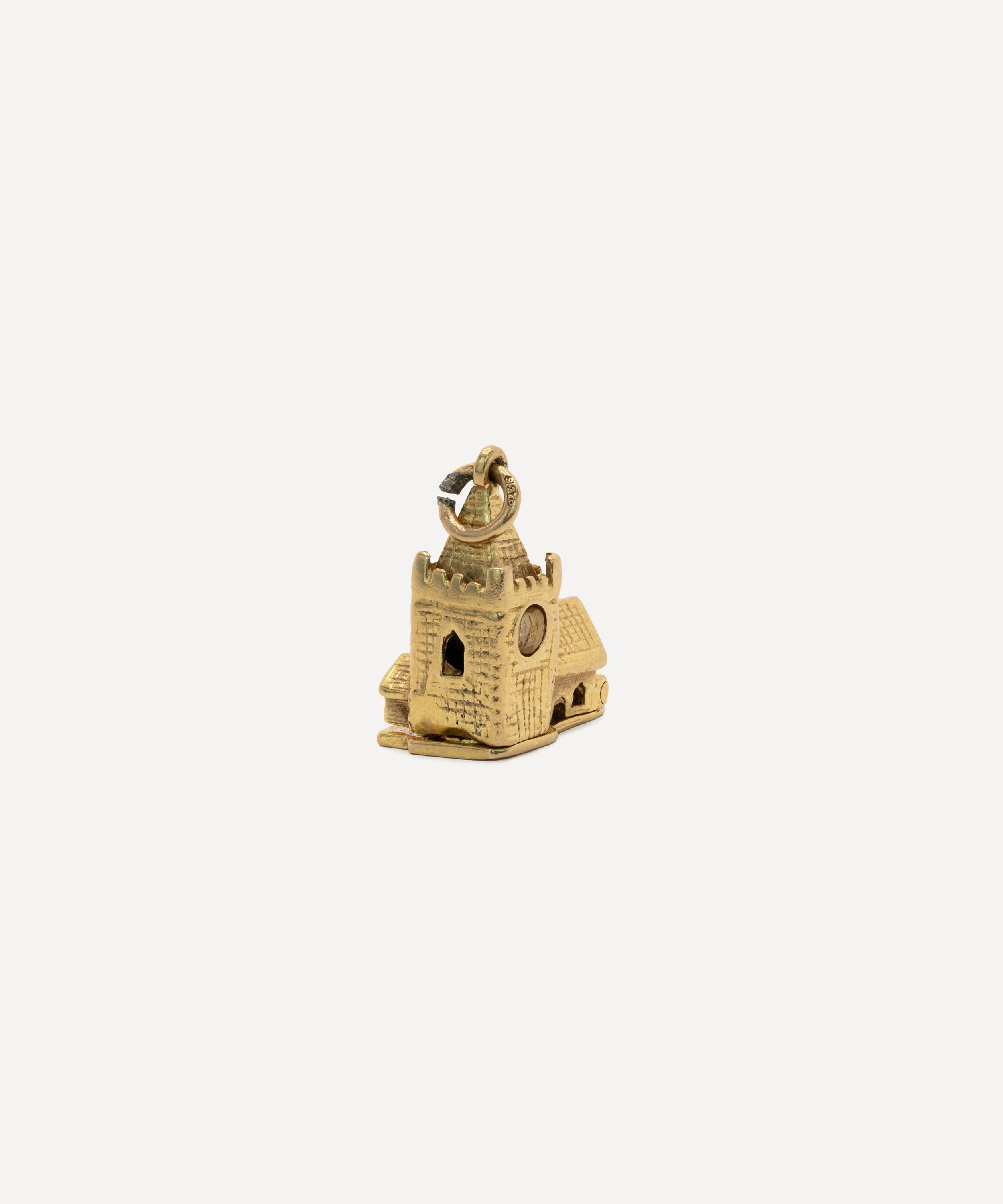 Kojis - 9ct Gold Vintage Chapel Charm image number 2