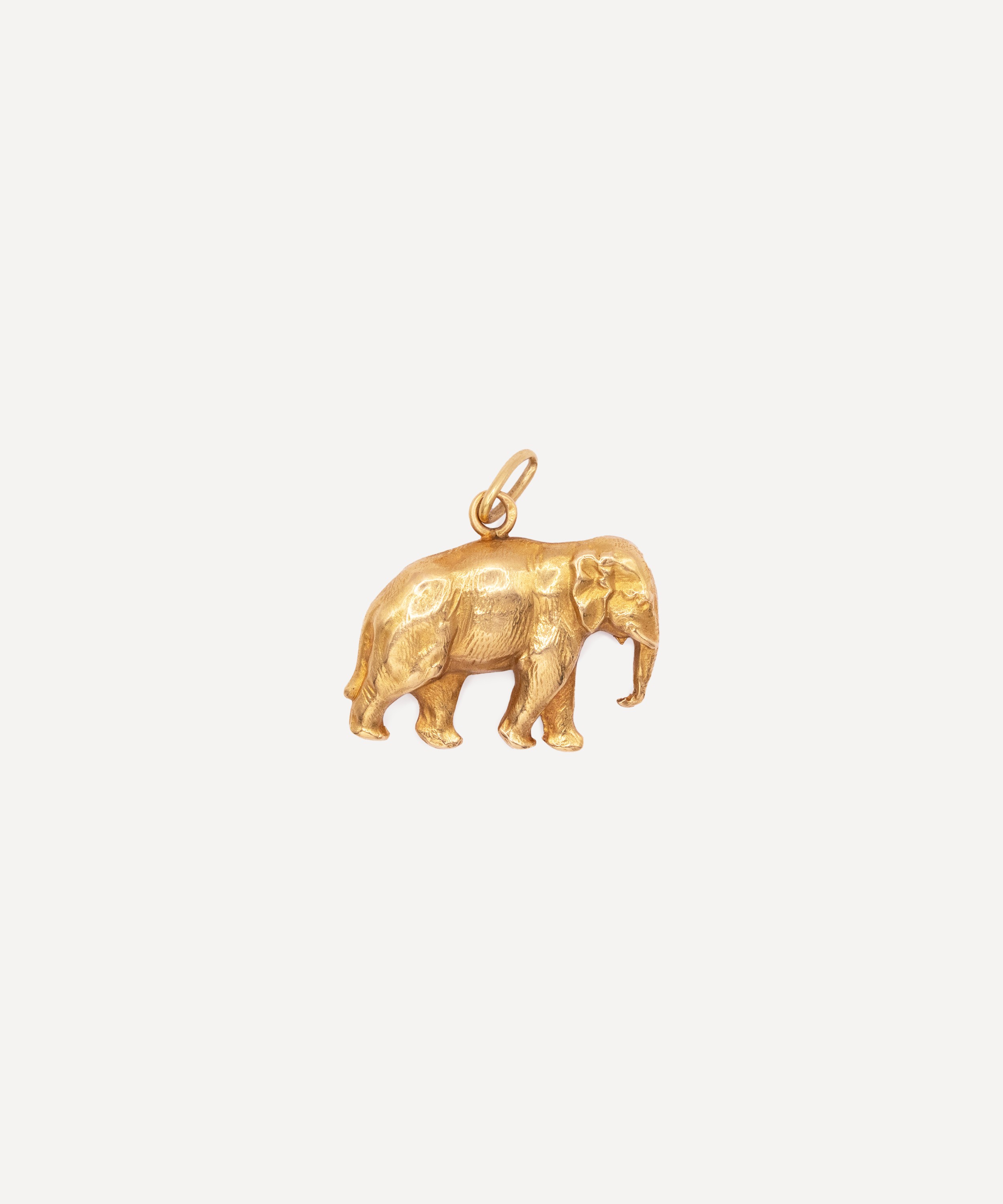 Kojis - 18ct Gold Vintage Elephant Charm image number 0