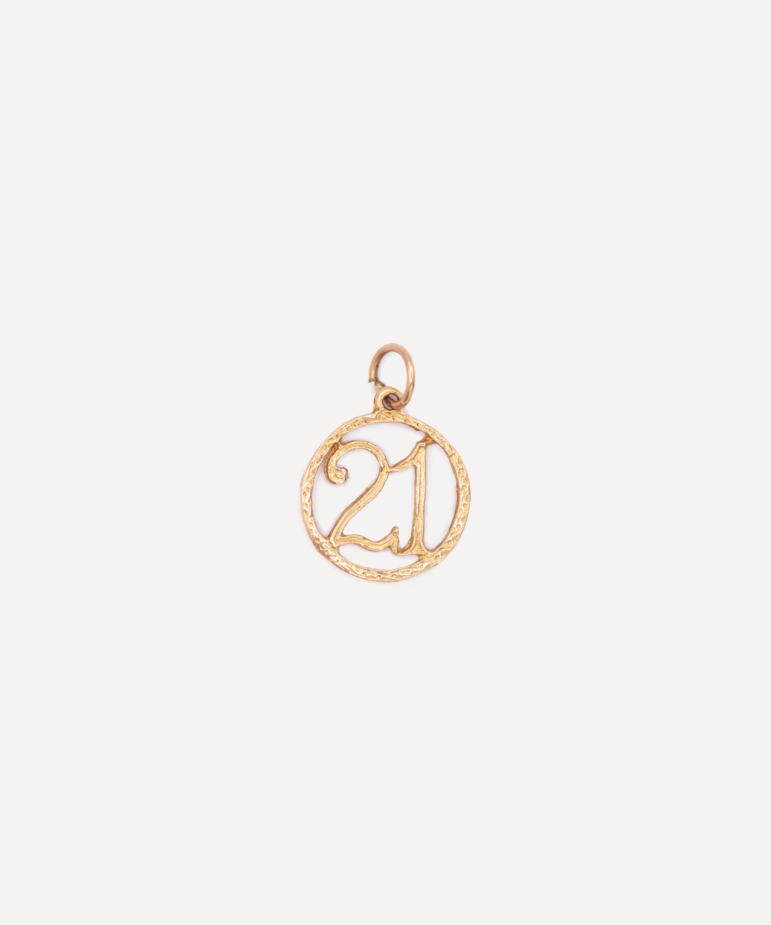 Kojis - 9ct Gold Vintage 21 Charm image number 0