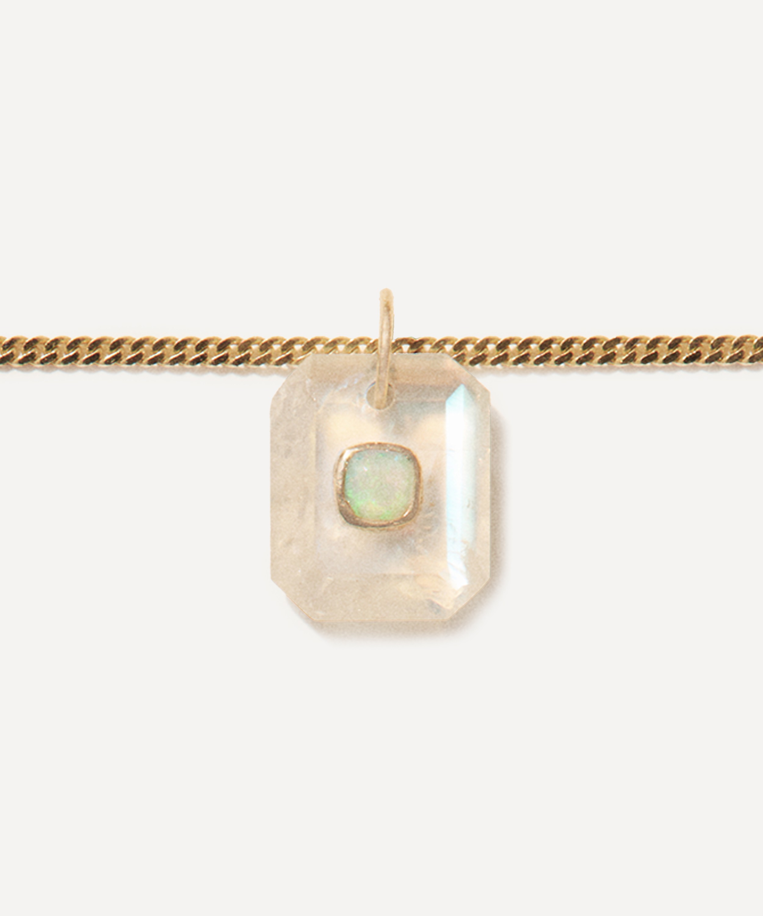 Pascale Monvoisin - 9ct Gold Anton N°1 Moonstone Pendant Necklace image number 0