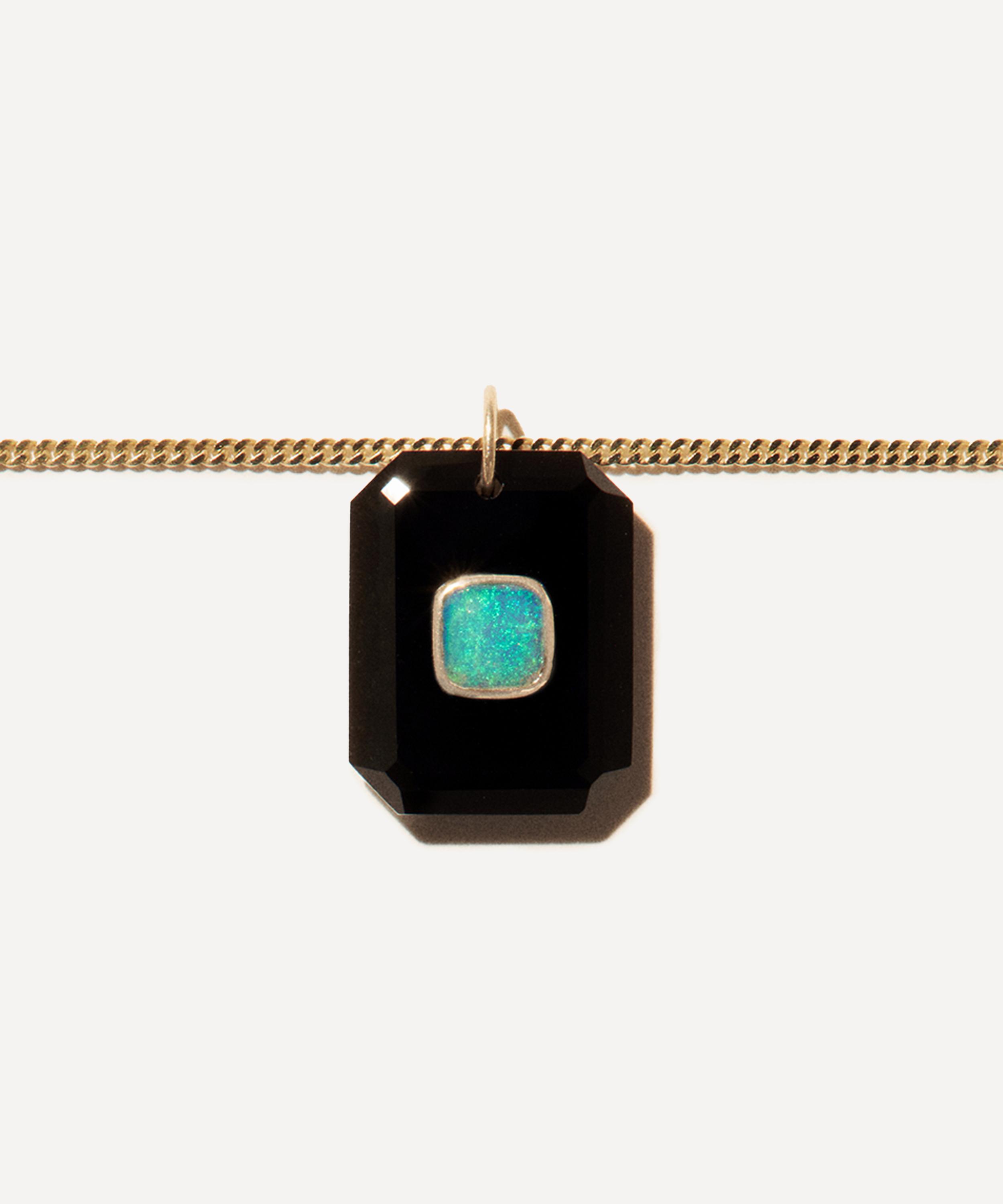 Pascale Monvoisin - 9ct Gold Anton N°2 Black Onyx Pendant Necklace image number 0