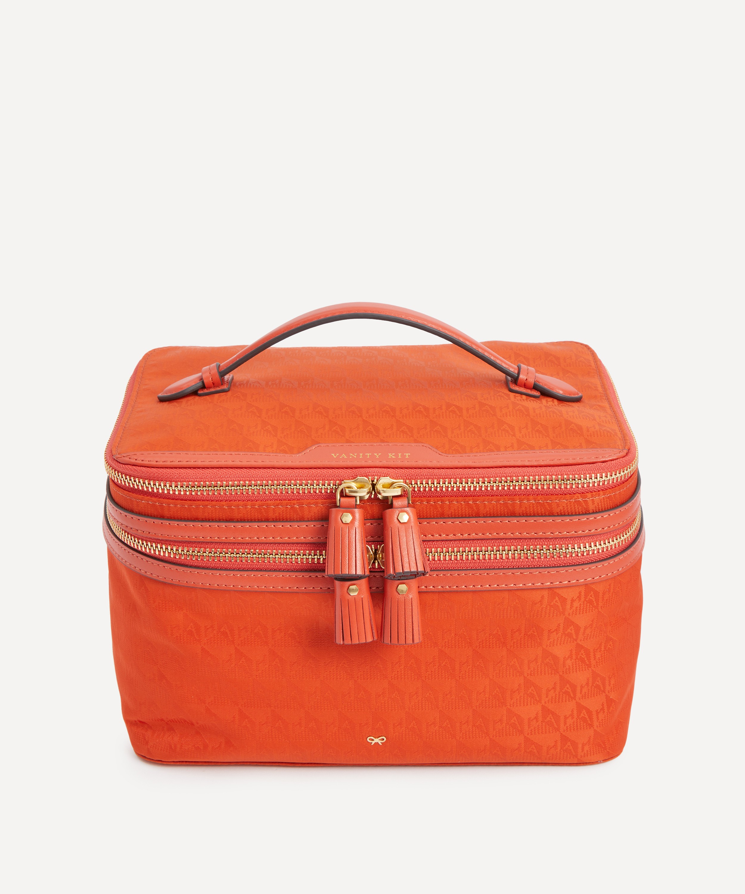 Anya Hindmarch - Logo Burnt Sienna Vanity Kit image number 0