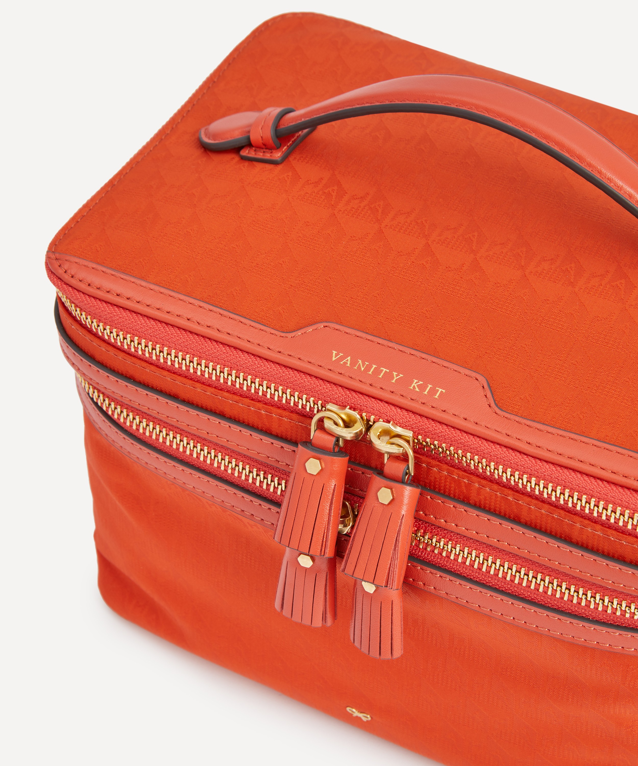 Anya Hindmarch - Logo Burnt Sienna Vanity Kit image number 3