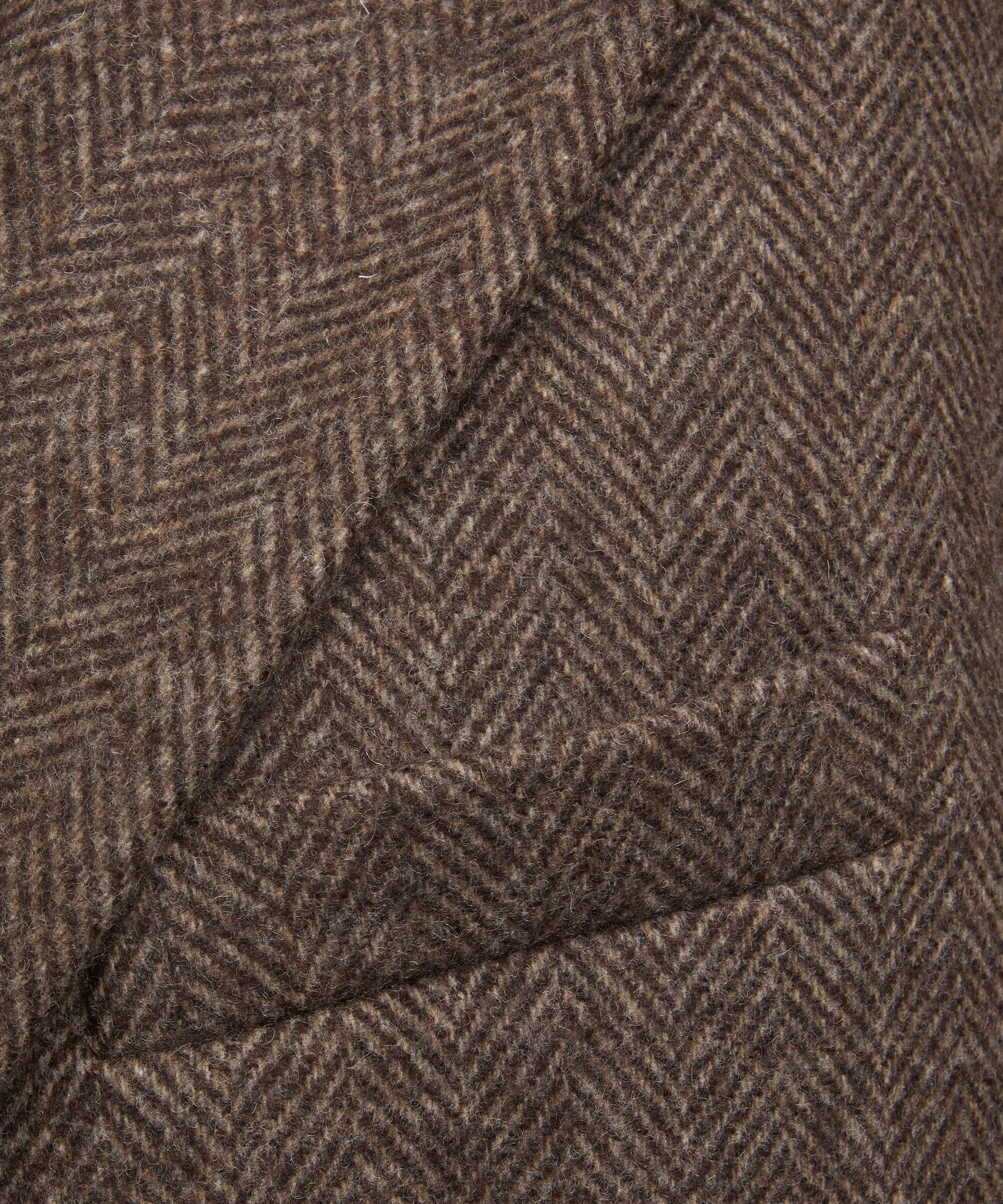 KASSL Editions - Taupe Herringbone Wool Blazer  image number 4