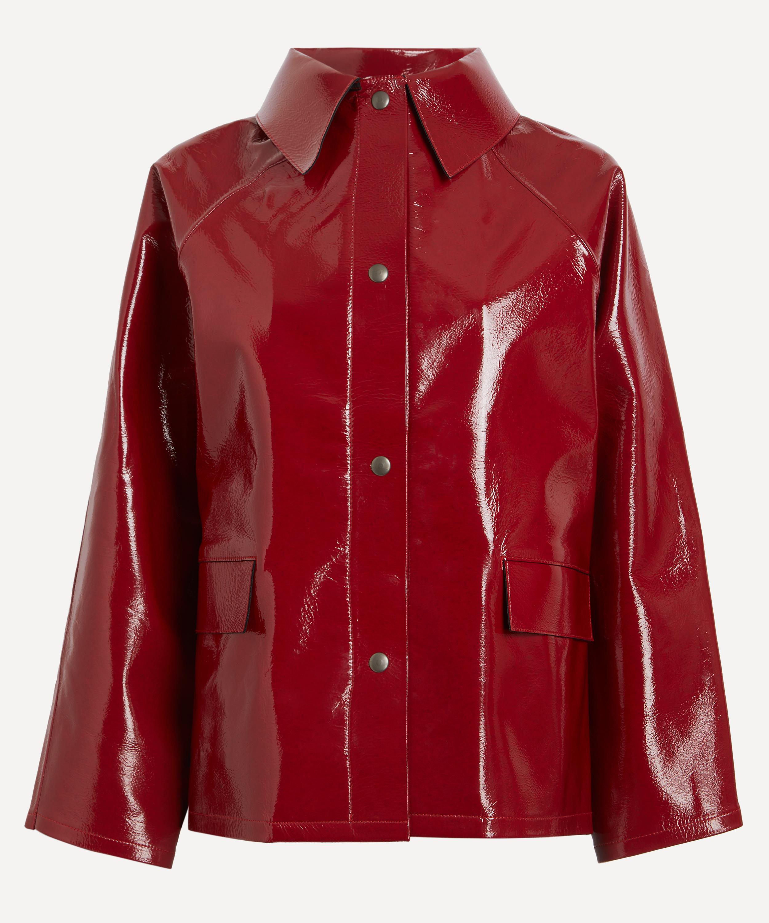 KASSL Editions - Original Hip Lacquer Wool Red Jacket image number 0