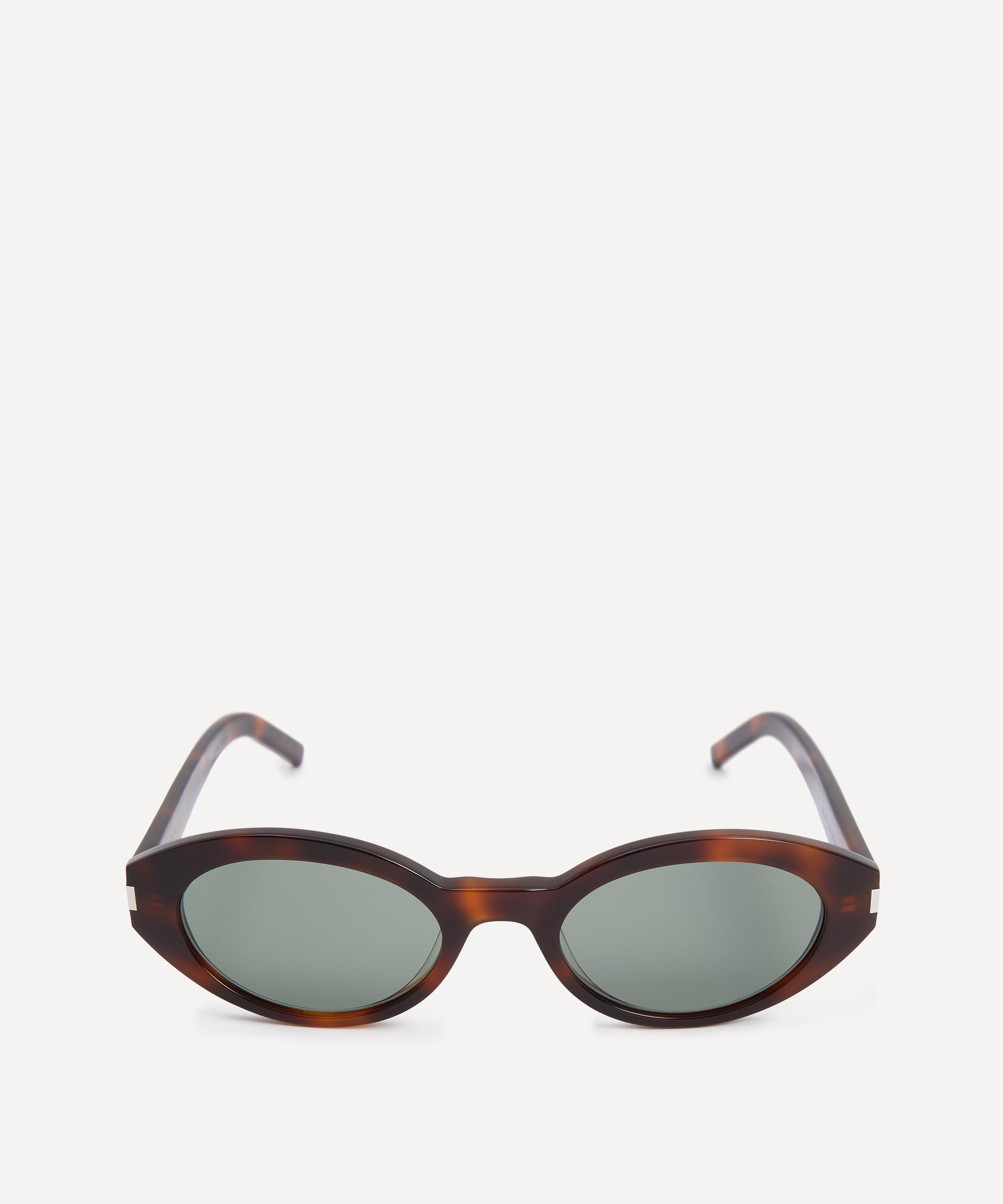 Saint Laurent - Rounded Cat-Eye Havana Sunglasses