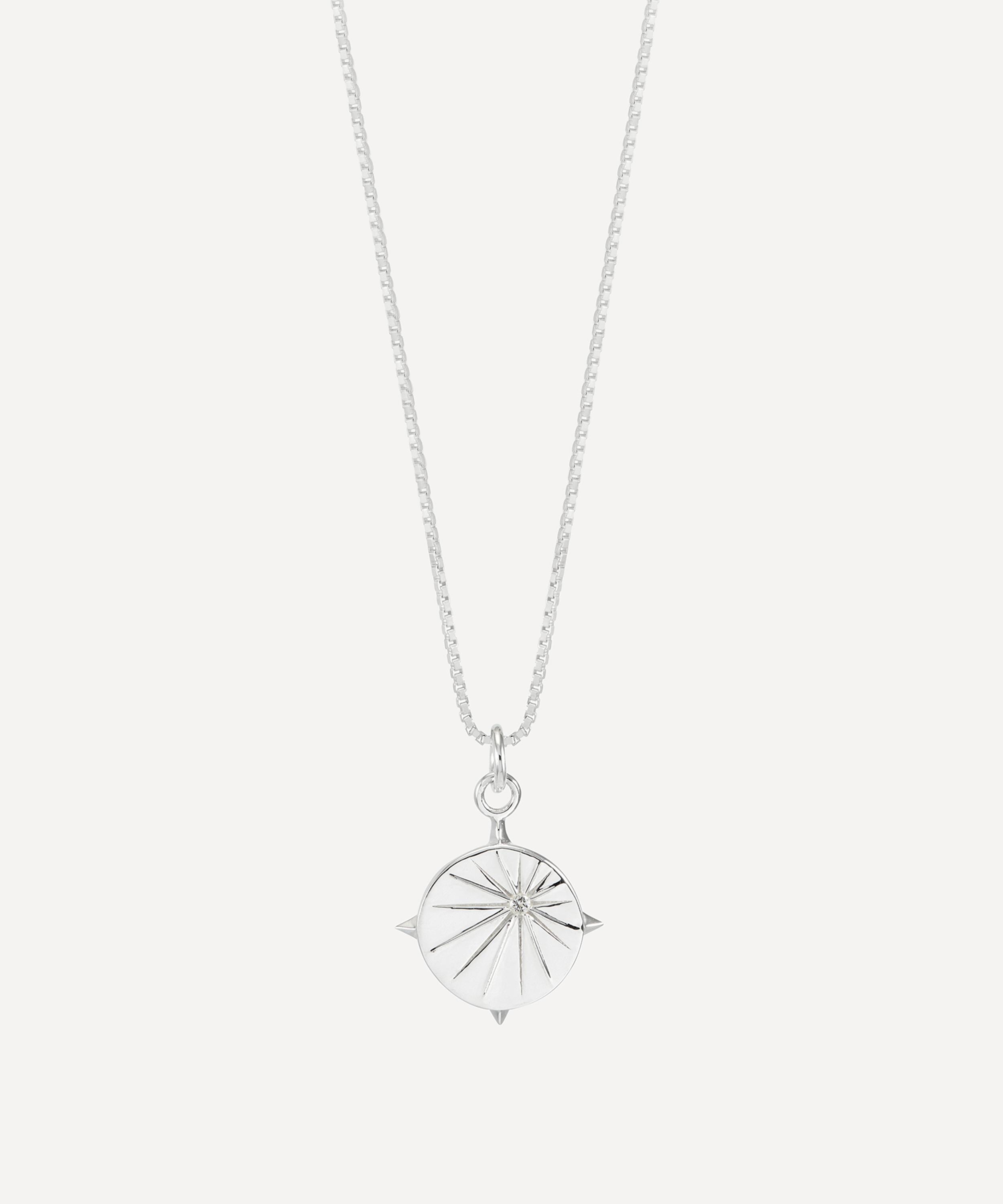 Rachel Jackson - Sterling Silver North Star Pendant Necklace image number 0