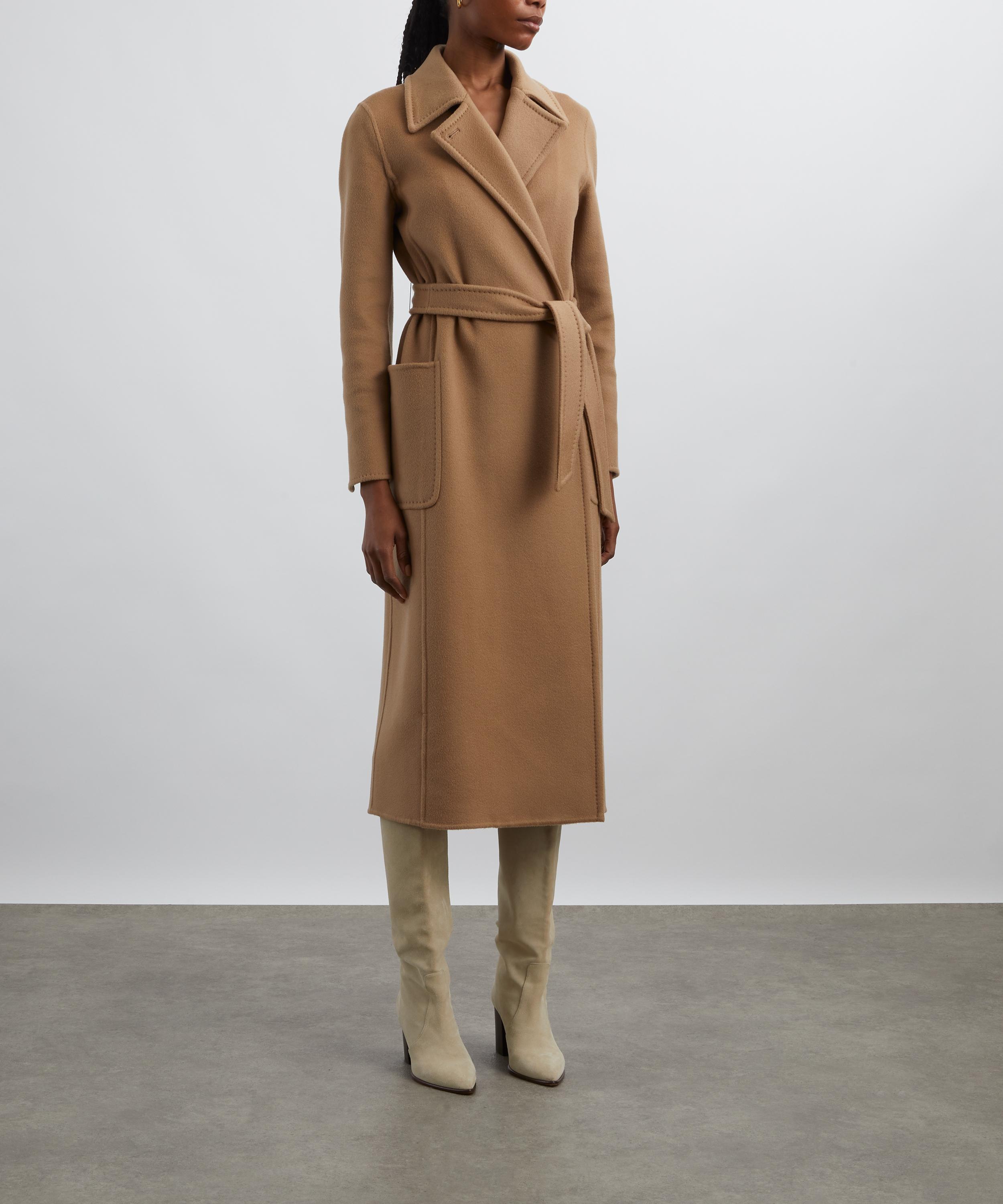 Max Mara - Camel Artur Cashmere Wrap Coat image number 2