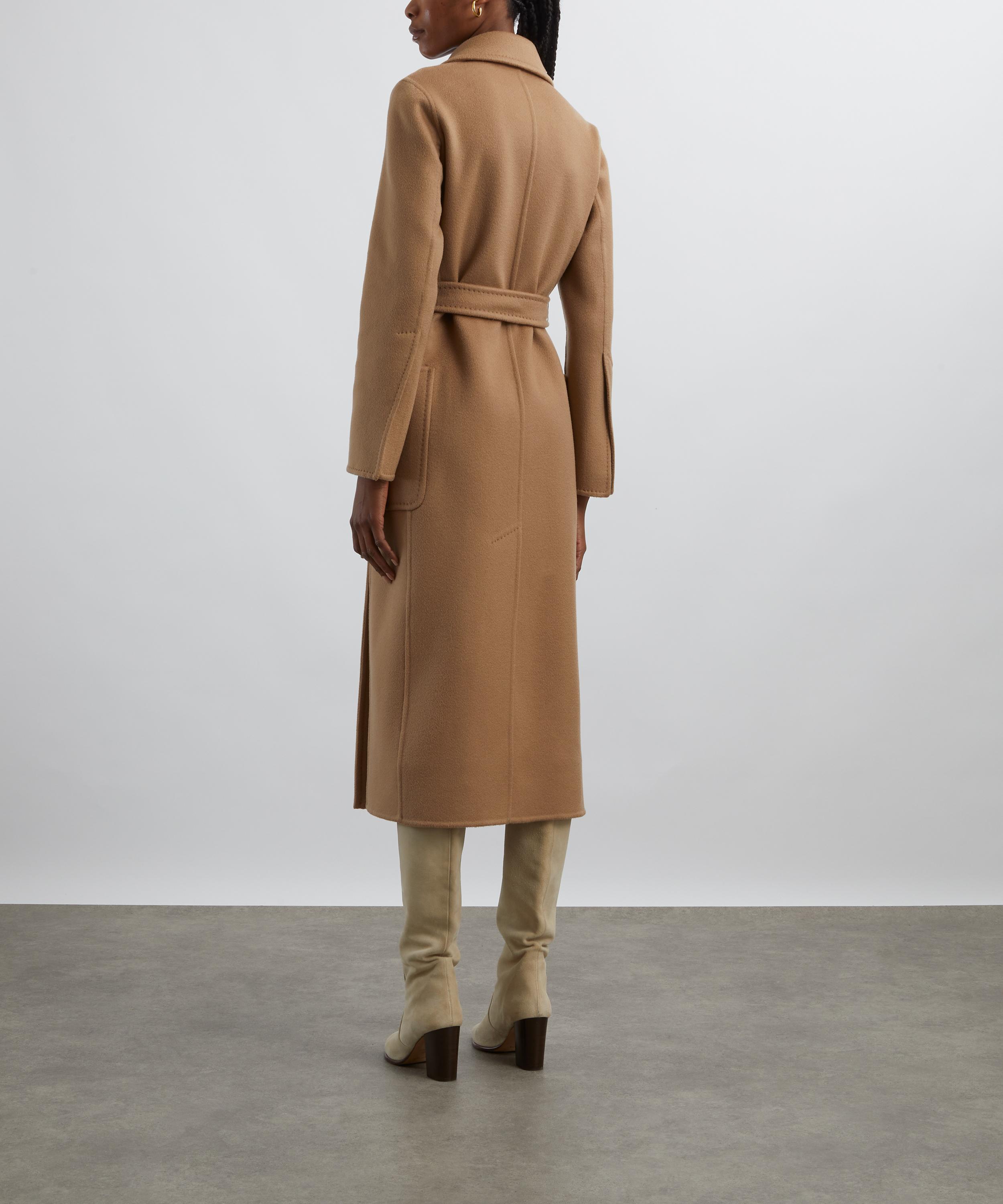 Max Mara - Camel Artur Cashmere Wrap Coat image number 3