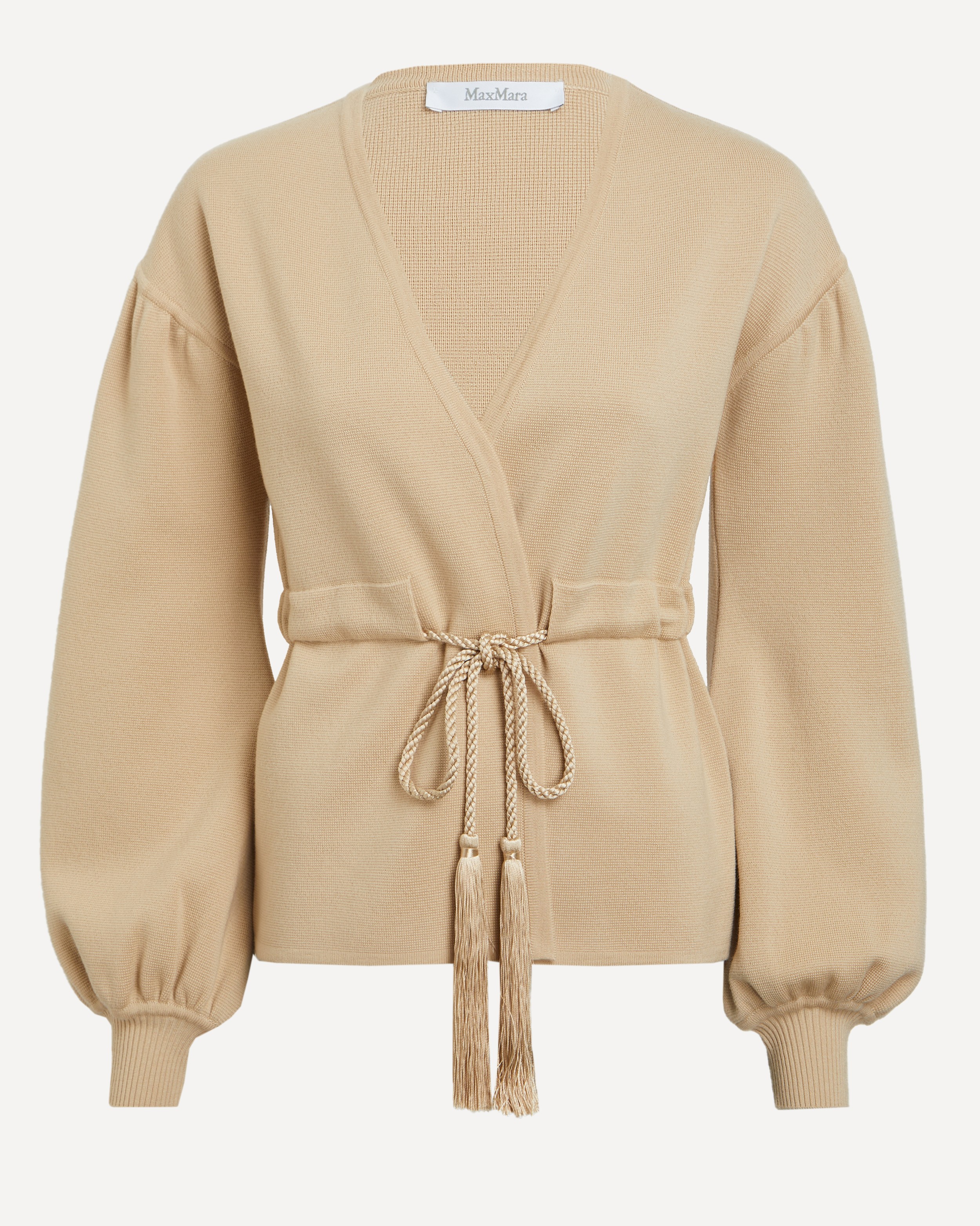 Max Mara - Tiberio Drawstring Wool Cardigan