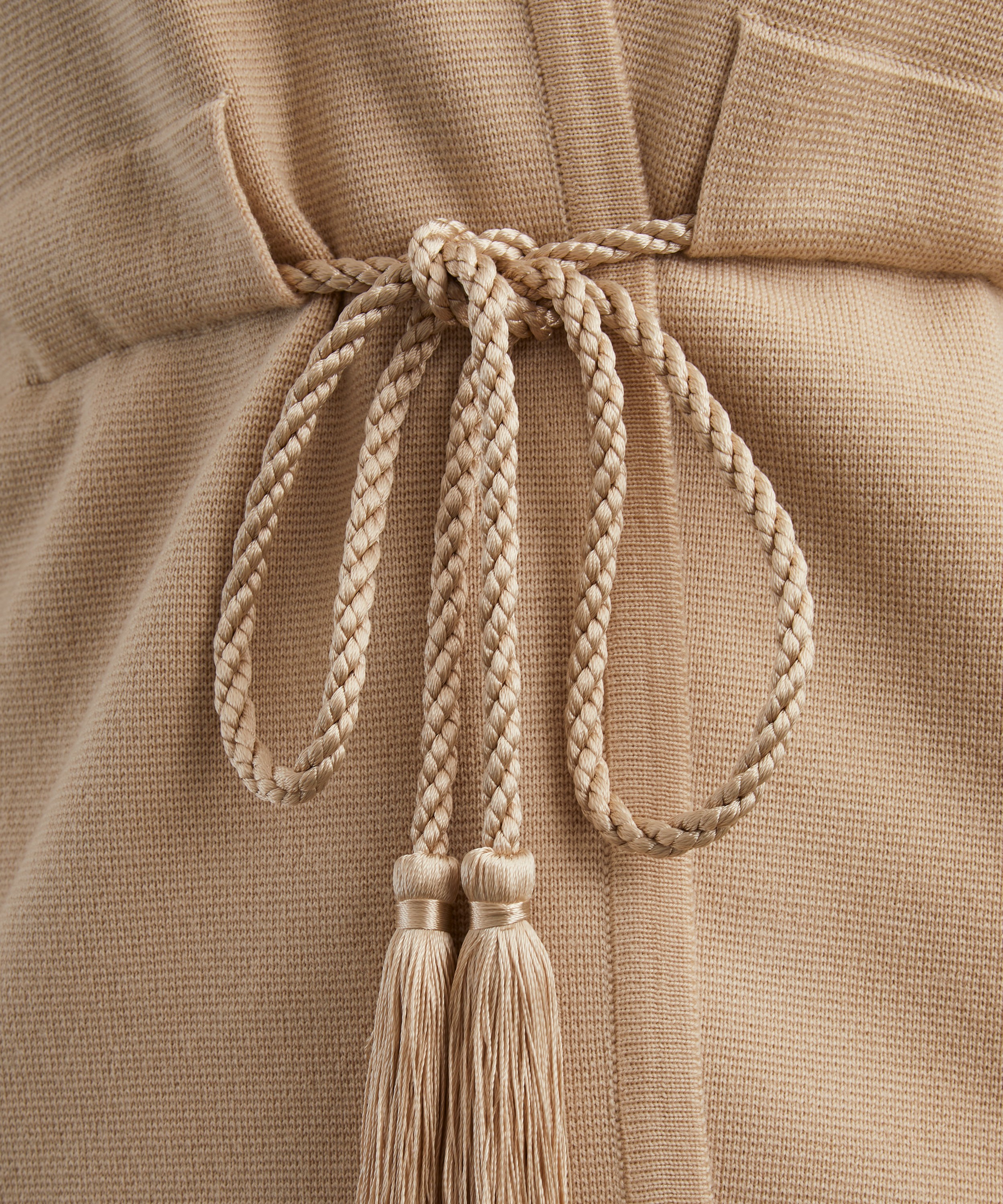 Max Mara - Tiberio Drawstring Wool Cardigan image number 4