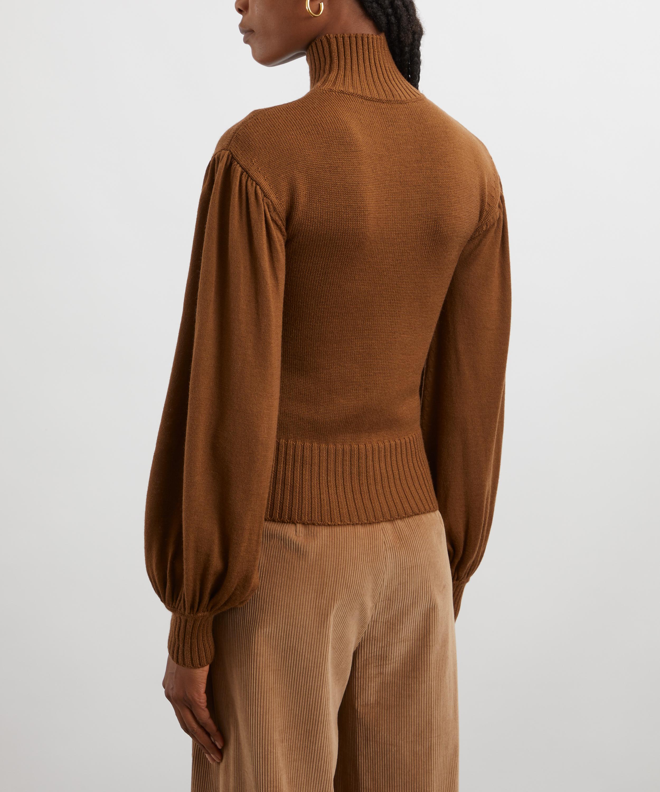 Max Mara - Acume Wide-Sleeved Wool Jumper image number 3