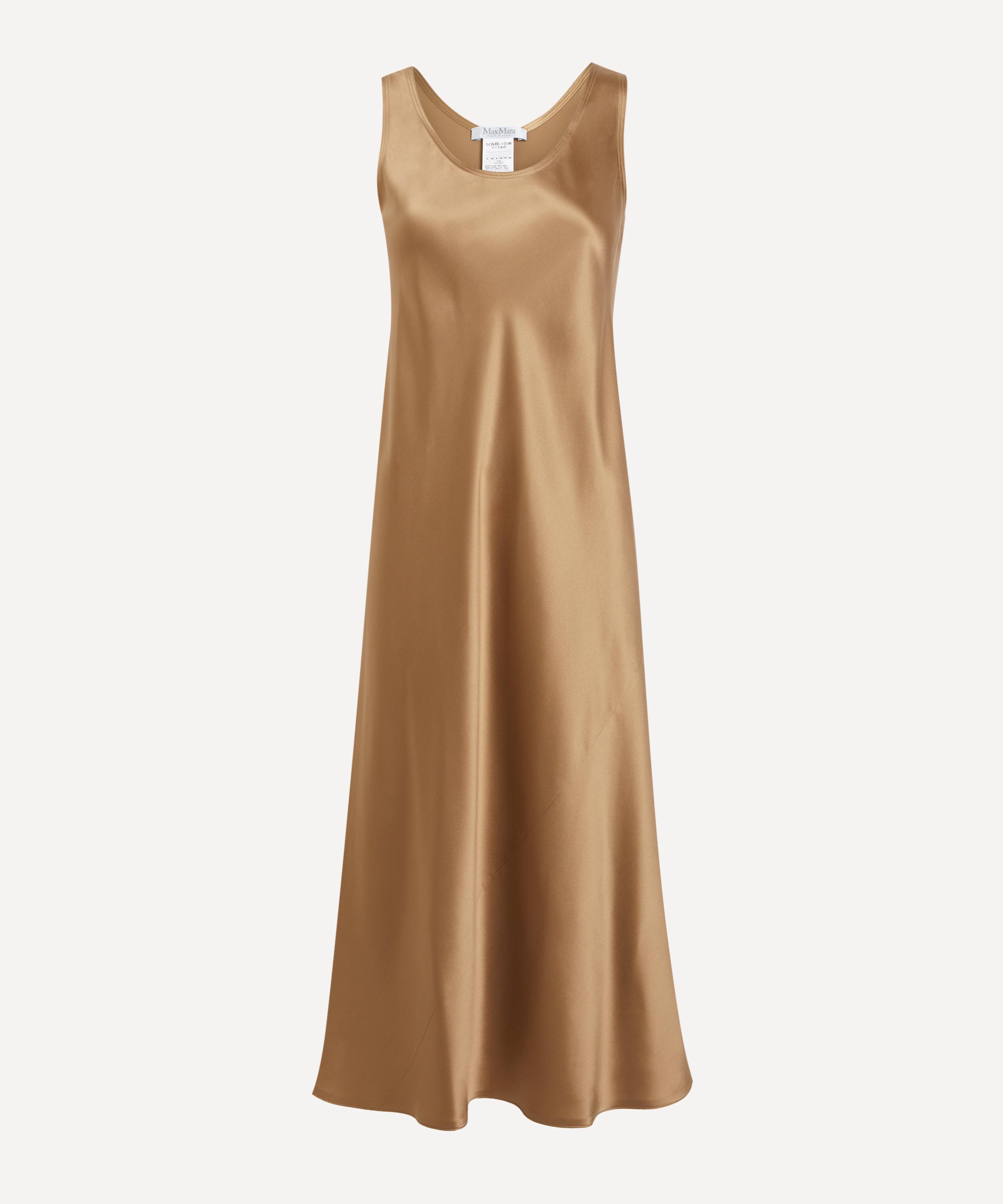 Max Mara - Banjo Silk-Satin Midi Dress image number 0