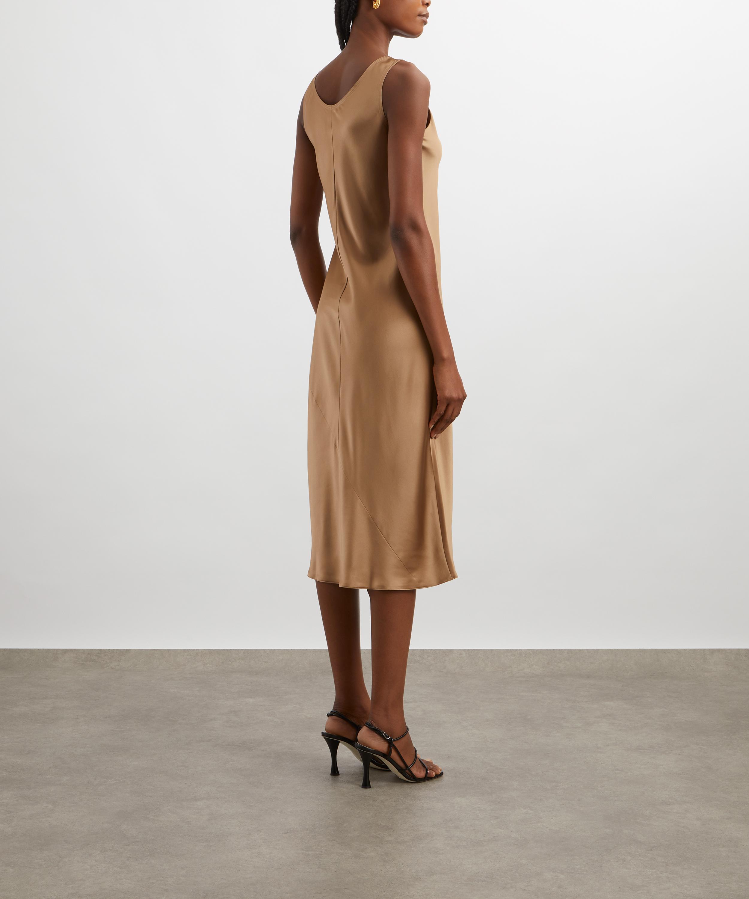 Max Mara - Banjo Silk-Satin Midi Dress image number 2