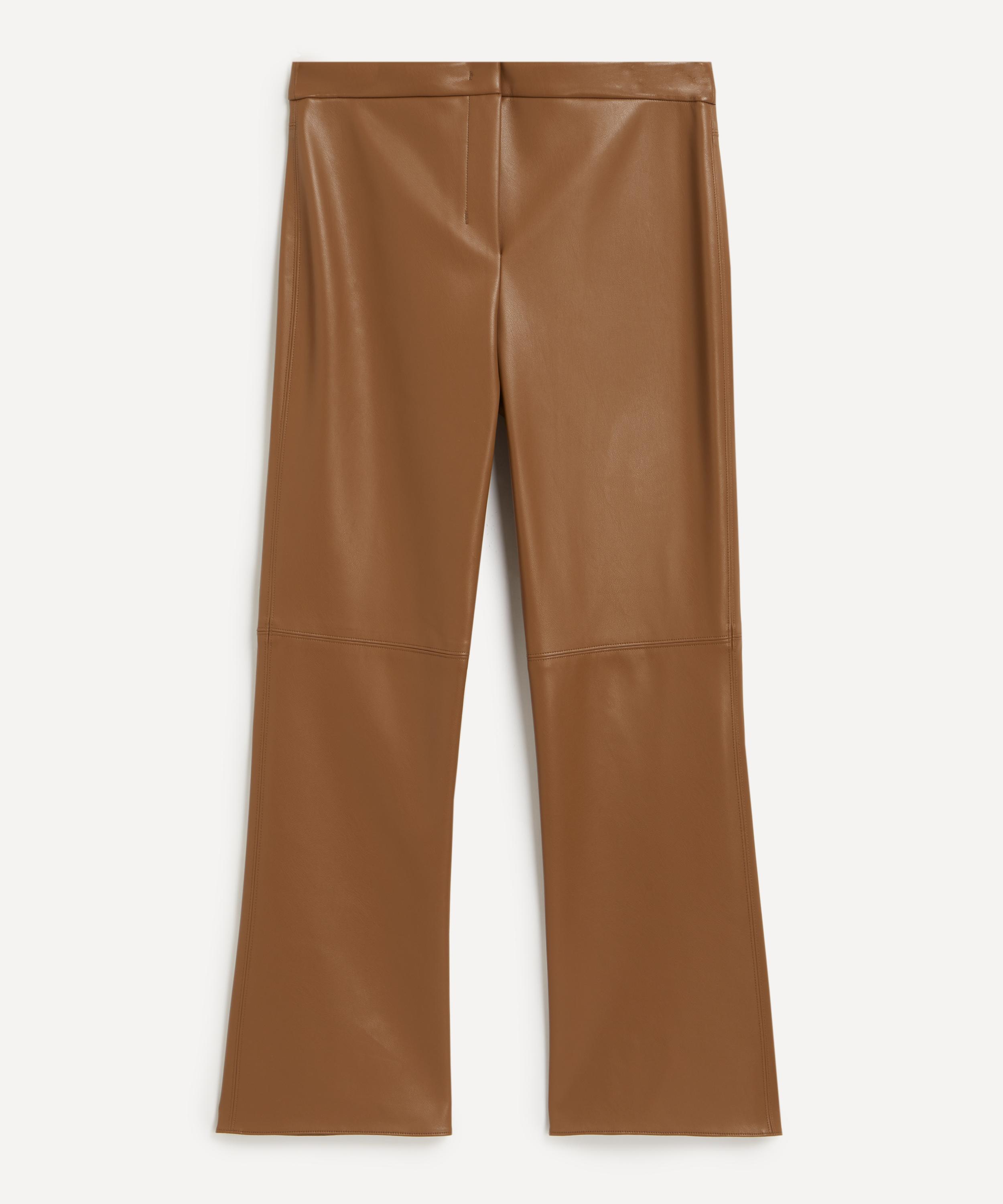 S Max Mara - Sublime Faux-Leather Trousers image number 0