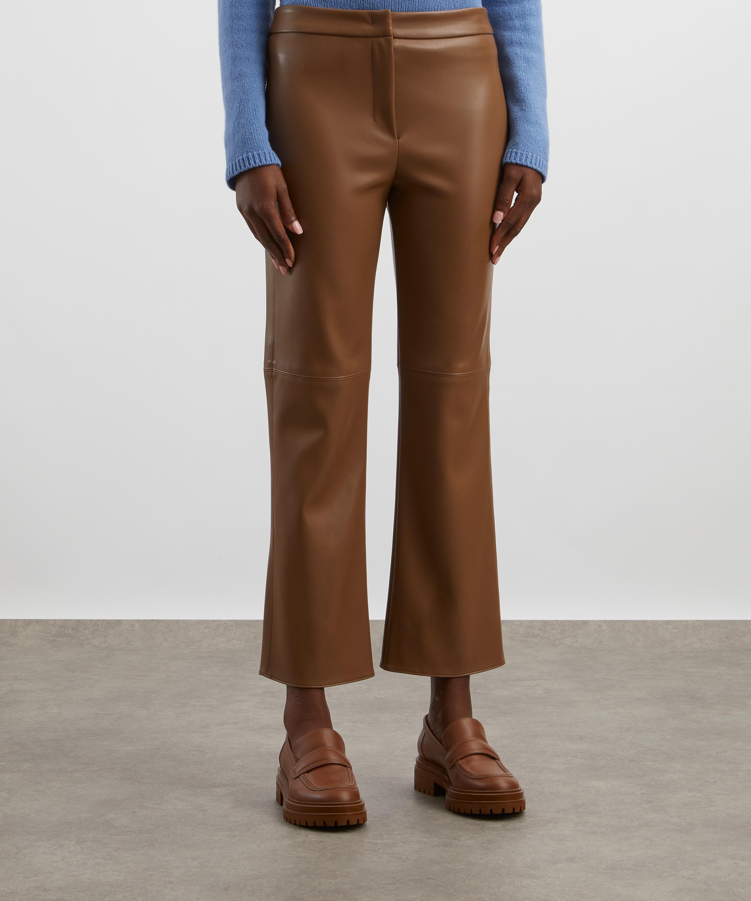 S Max Mara - Sublime Faux-Leather Trousers image number 2