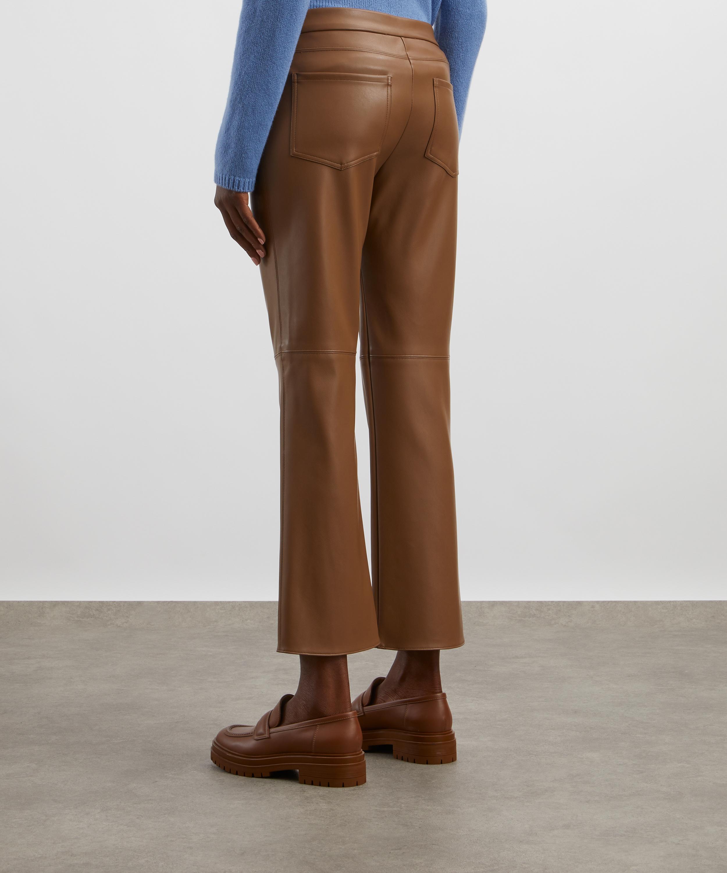 S Max Mara - Sublime Faux-Leather Trousers image number 3