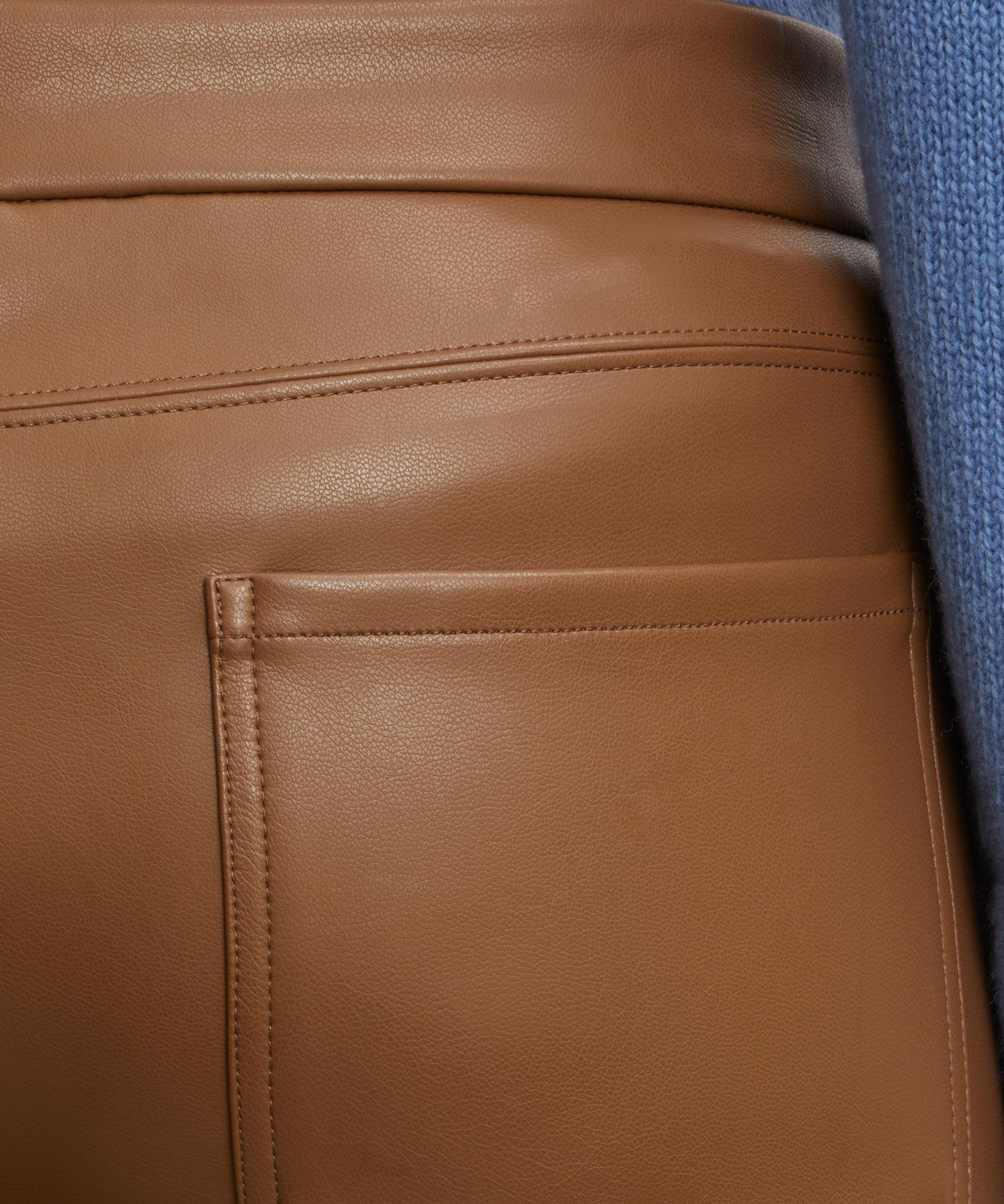 S Max Mara - Sublime Faux-Leather Trousers image number 4