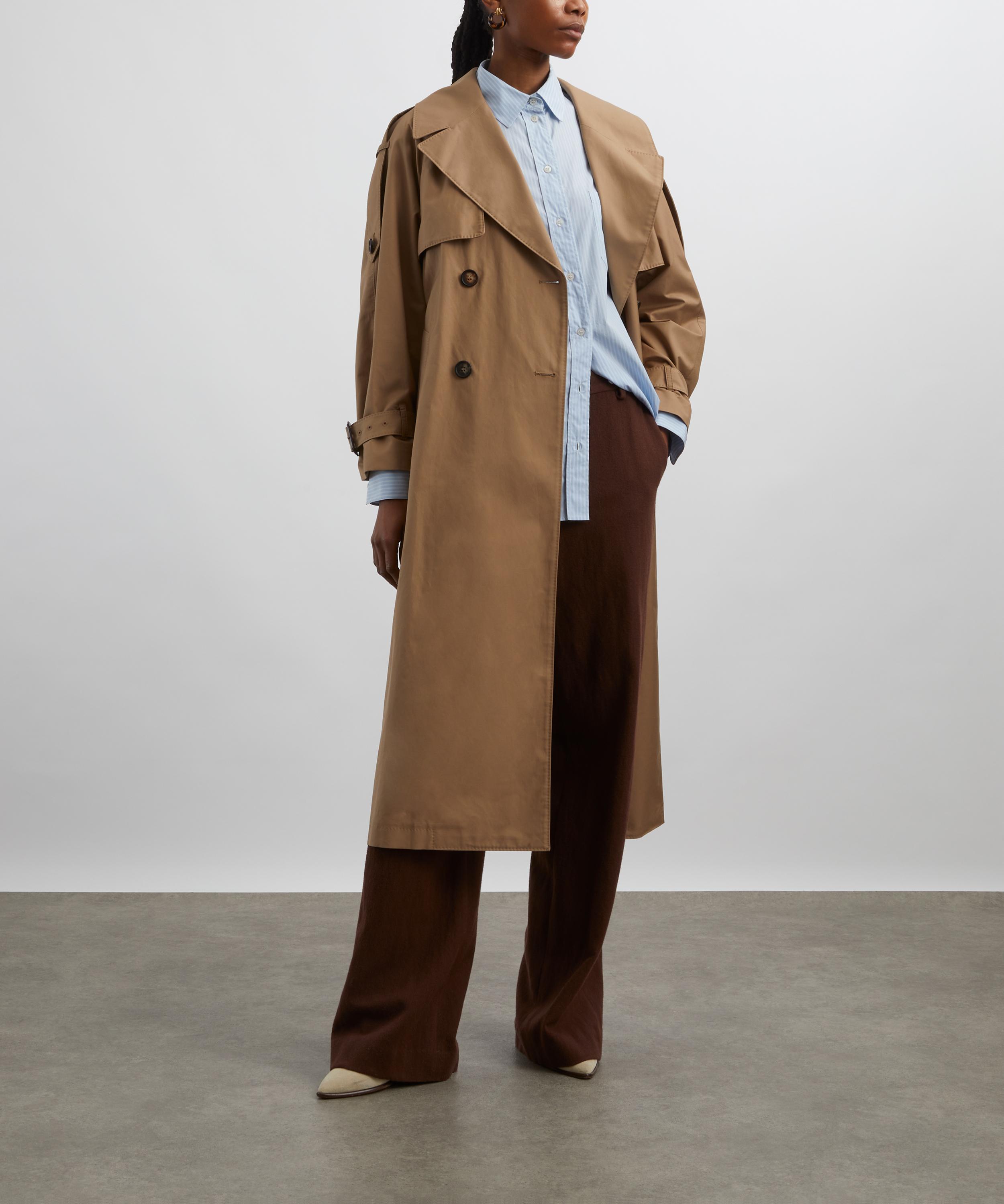 Max Mara - Otello Oversized Water-Repellent Trench Coat image number 1