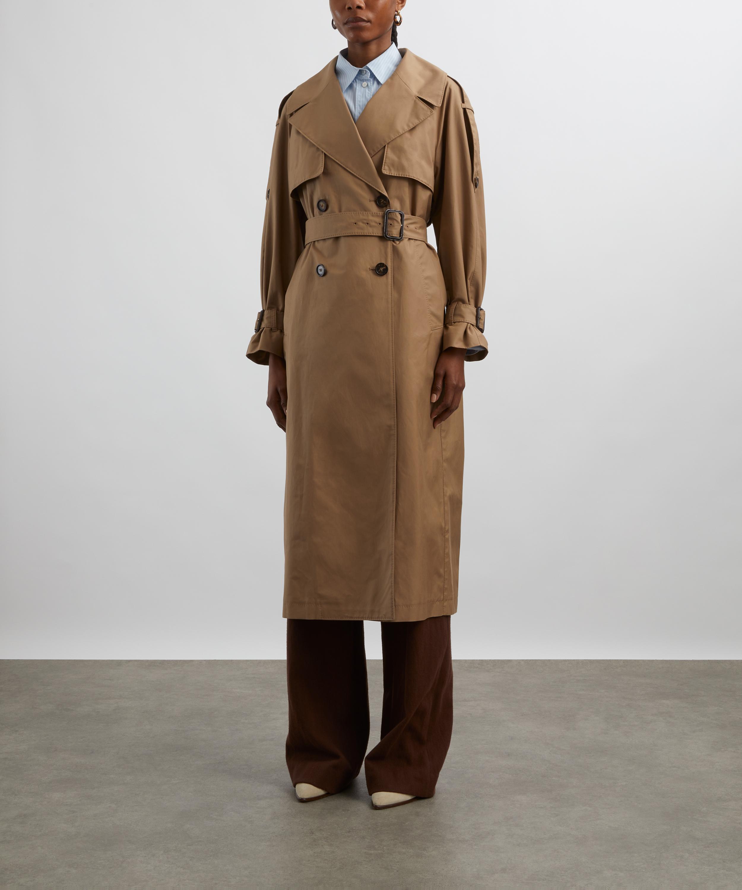 Max Mara - Otello Oversized Water-Repellent Trench Coat image number 2