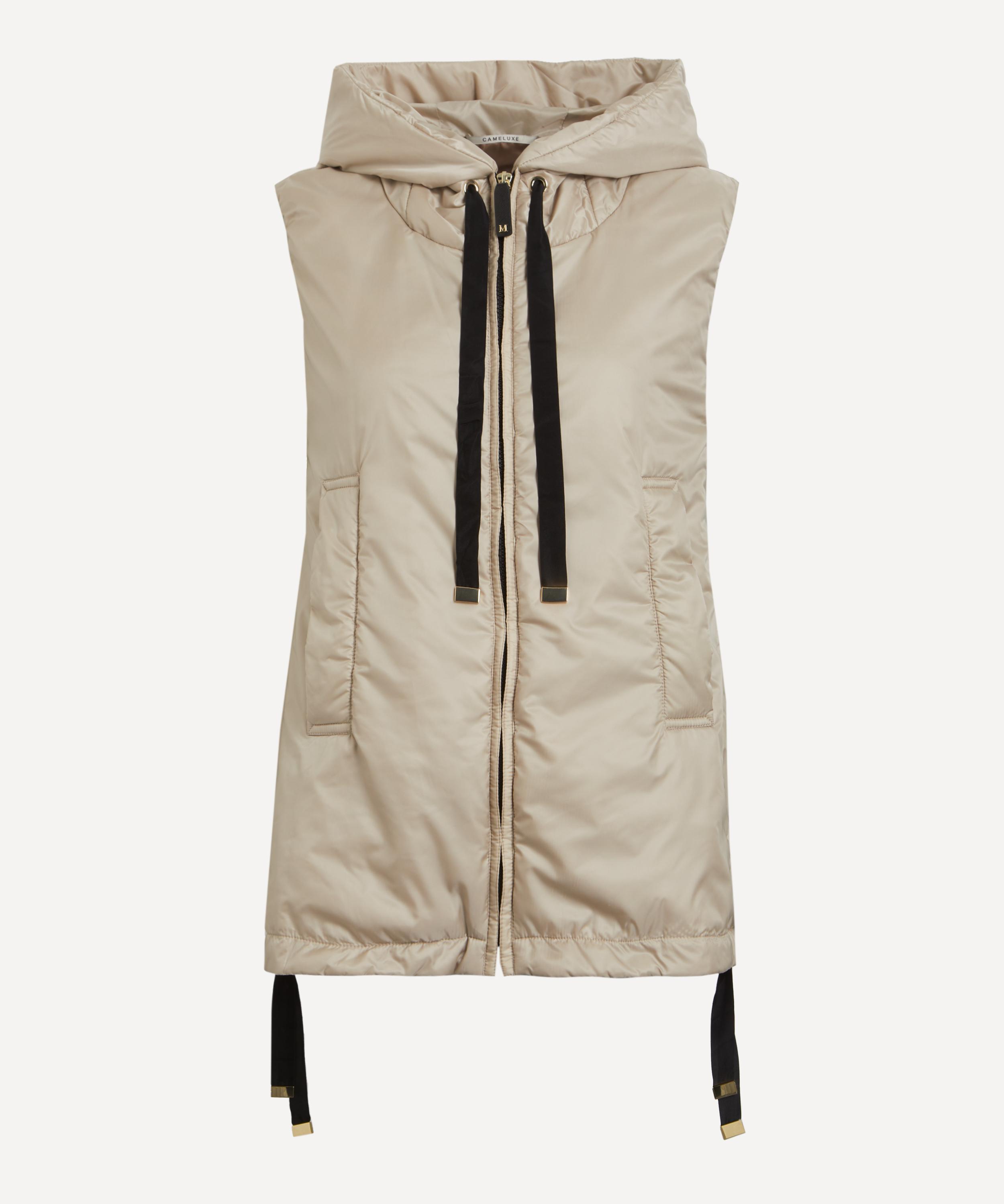 Max Mara - Hazelnut Brown Greengo Water-Repellent Canvas Gilet