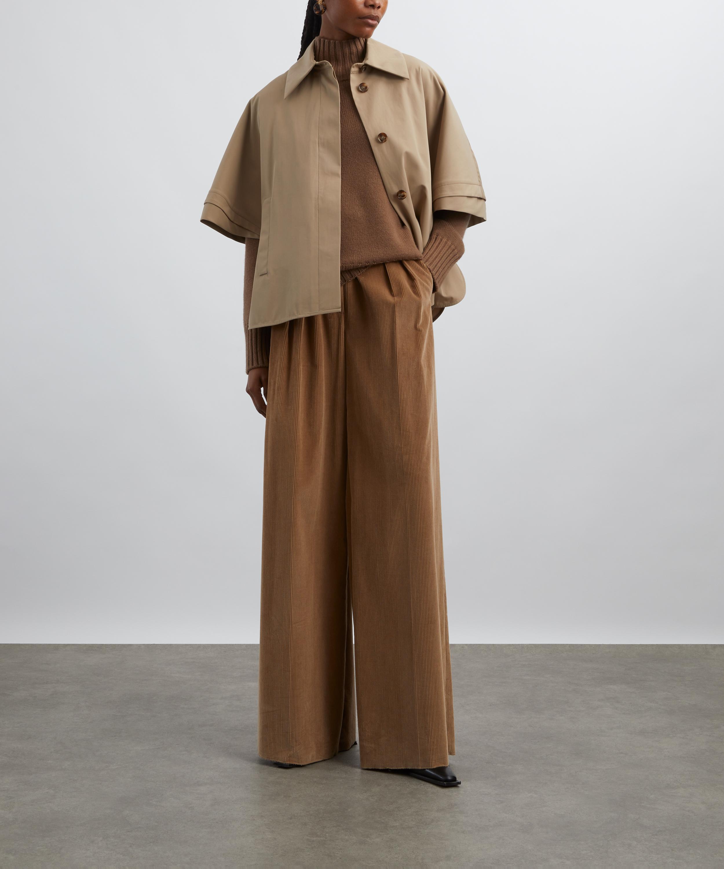 Max Mara - Parole Water-Repellent Gabardine Cape image number 1