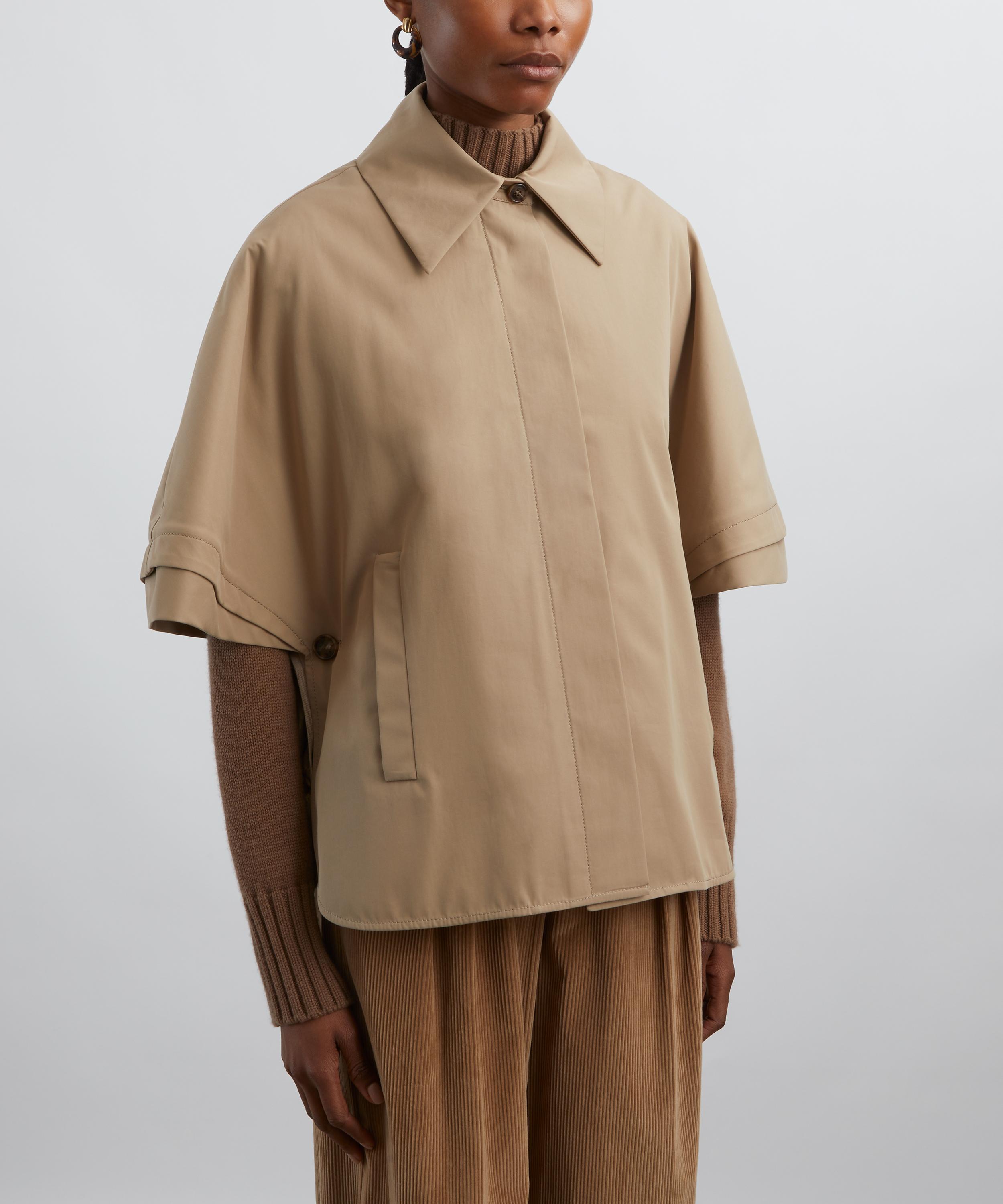 Max Mara - Parole Water-Repellent Gabardine Cape image number 2