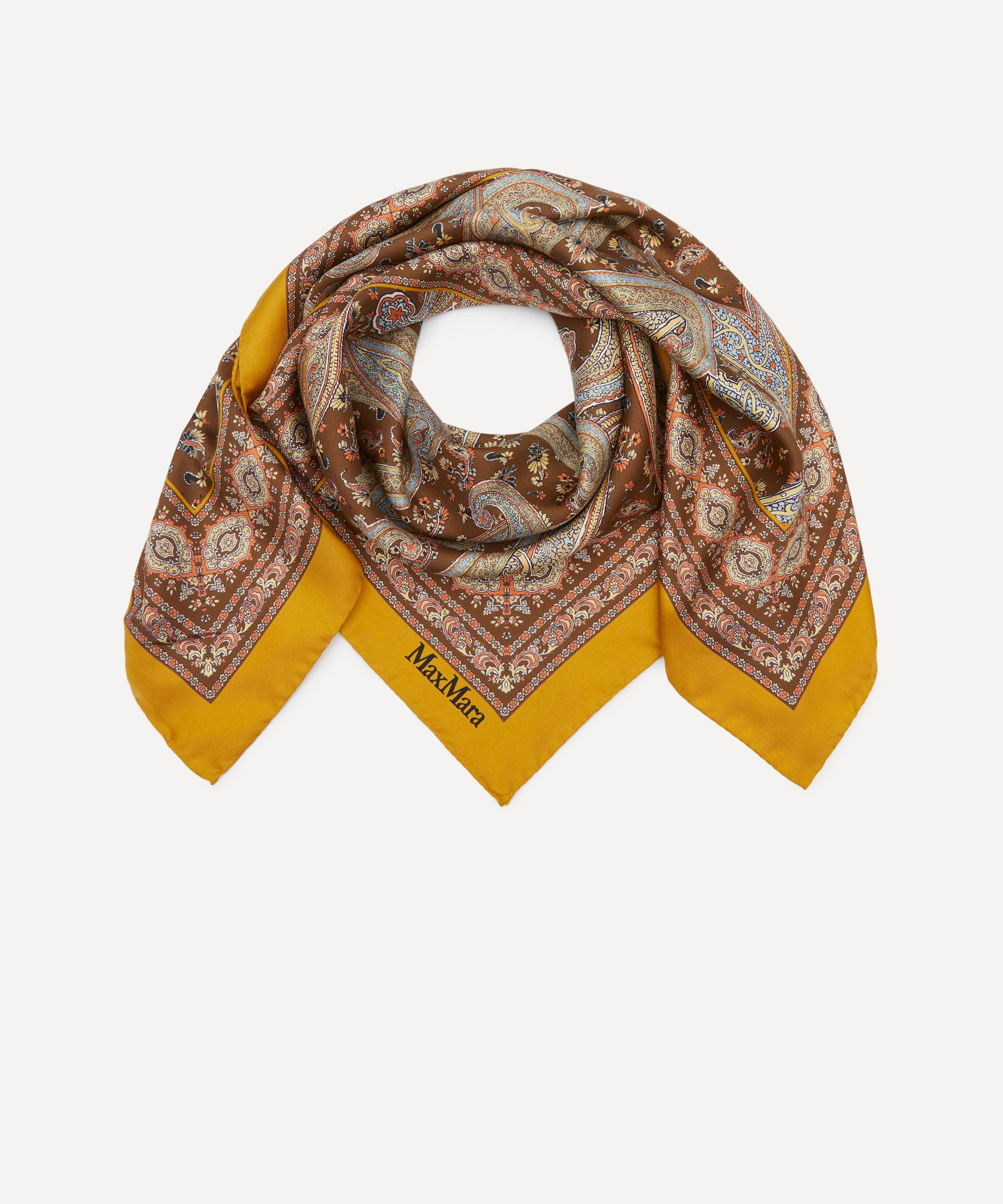 Max Mara - Printed Silk Scarf image number 1