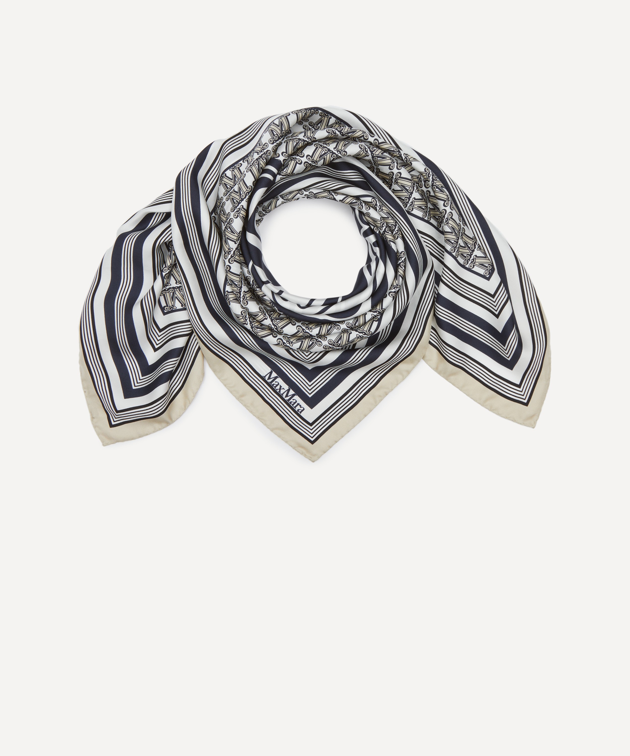 Max Mara - Printed Silk Scarf image number 1