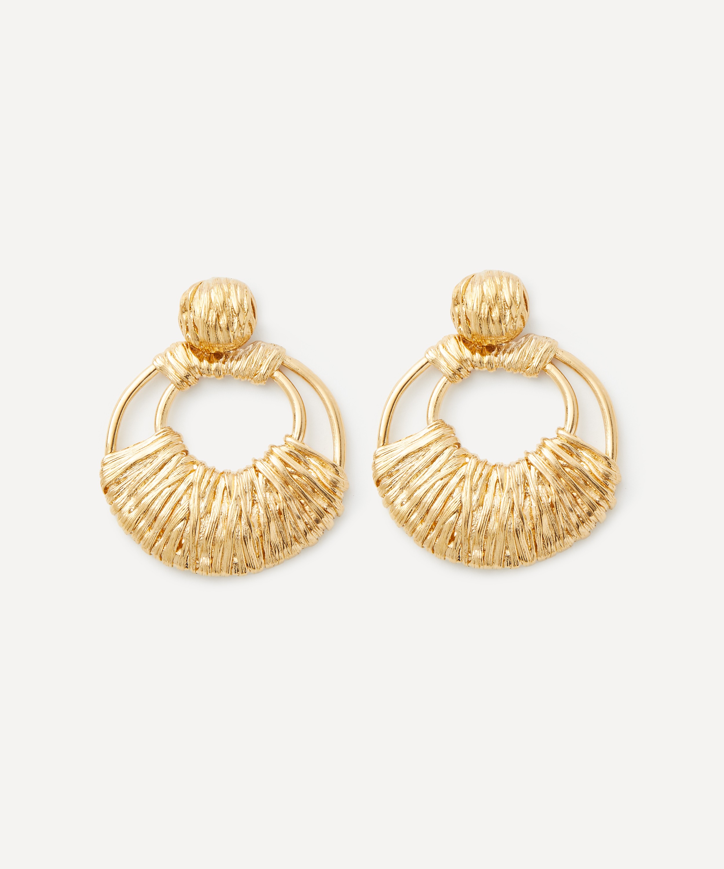 Sézane - Gold-Plated Joe Drop Earrings image number 0