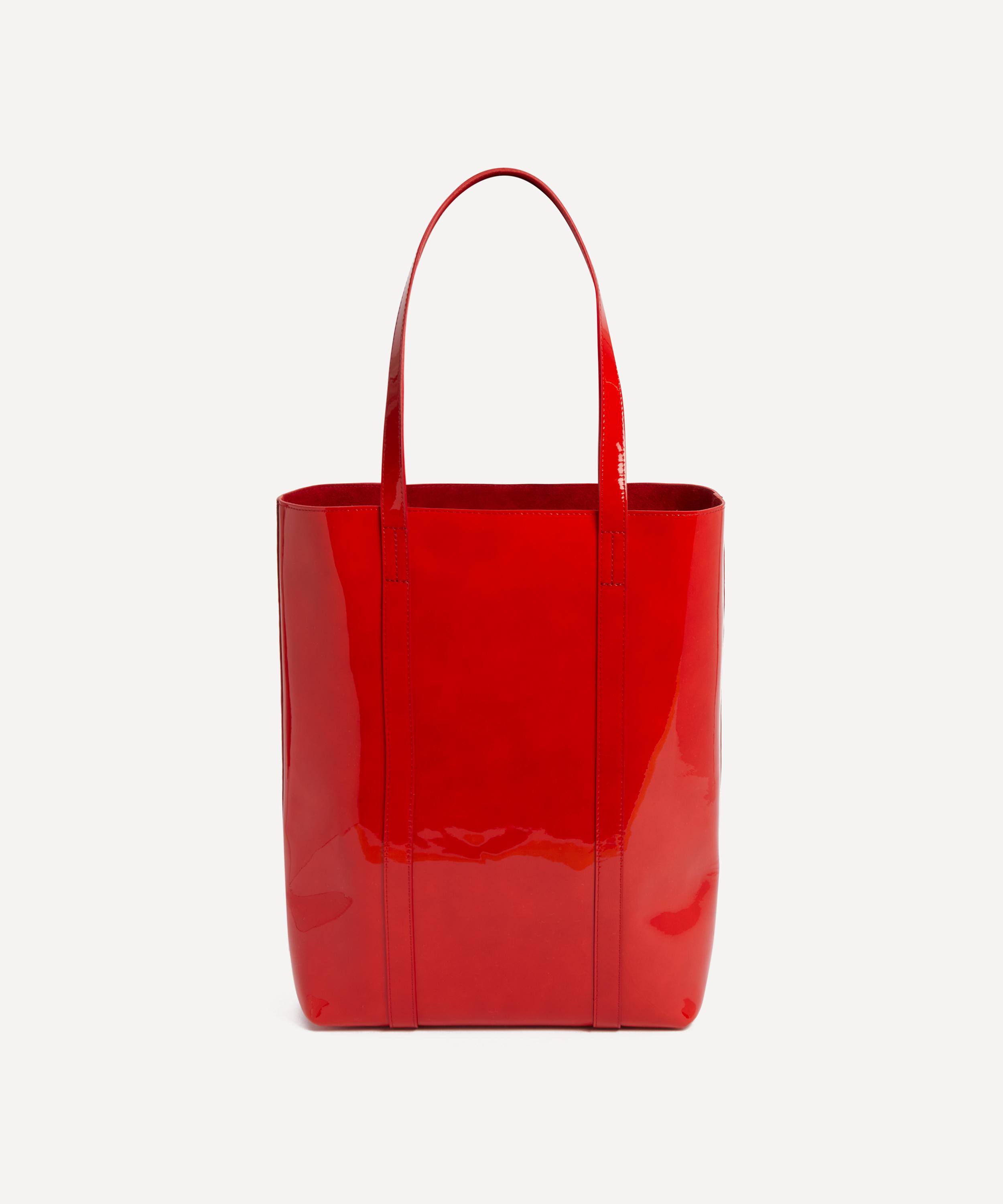 Sézane - The Tote Bag in Patent Red image number 2