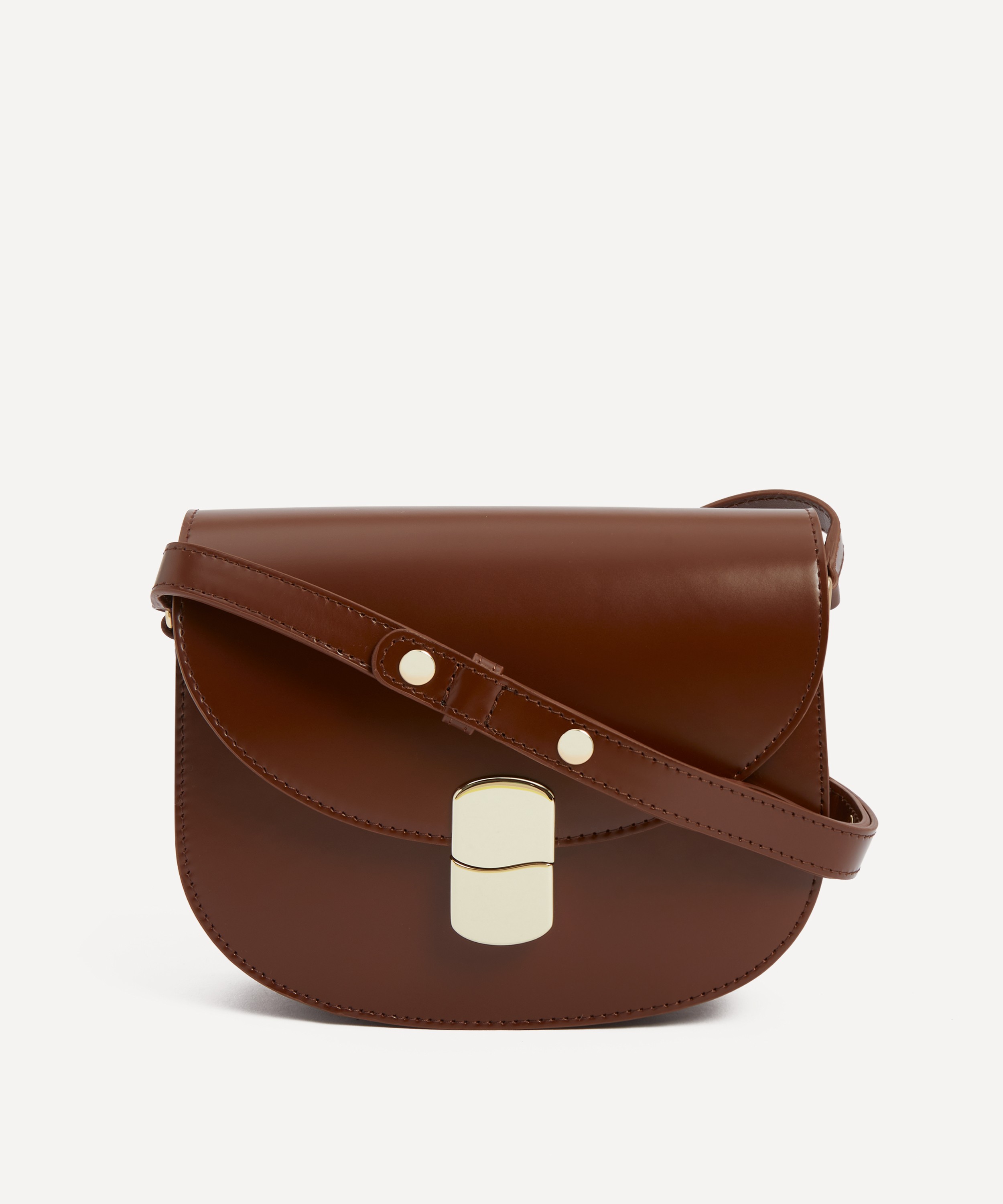 Sézane - Claude Cross-Body Shoulder Bag in Iced Chocolate image number 0