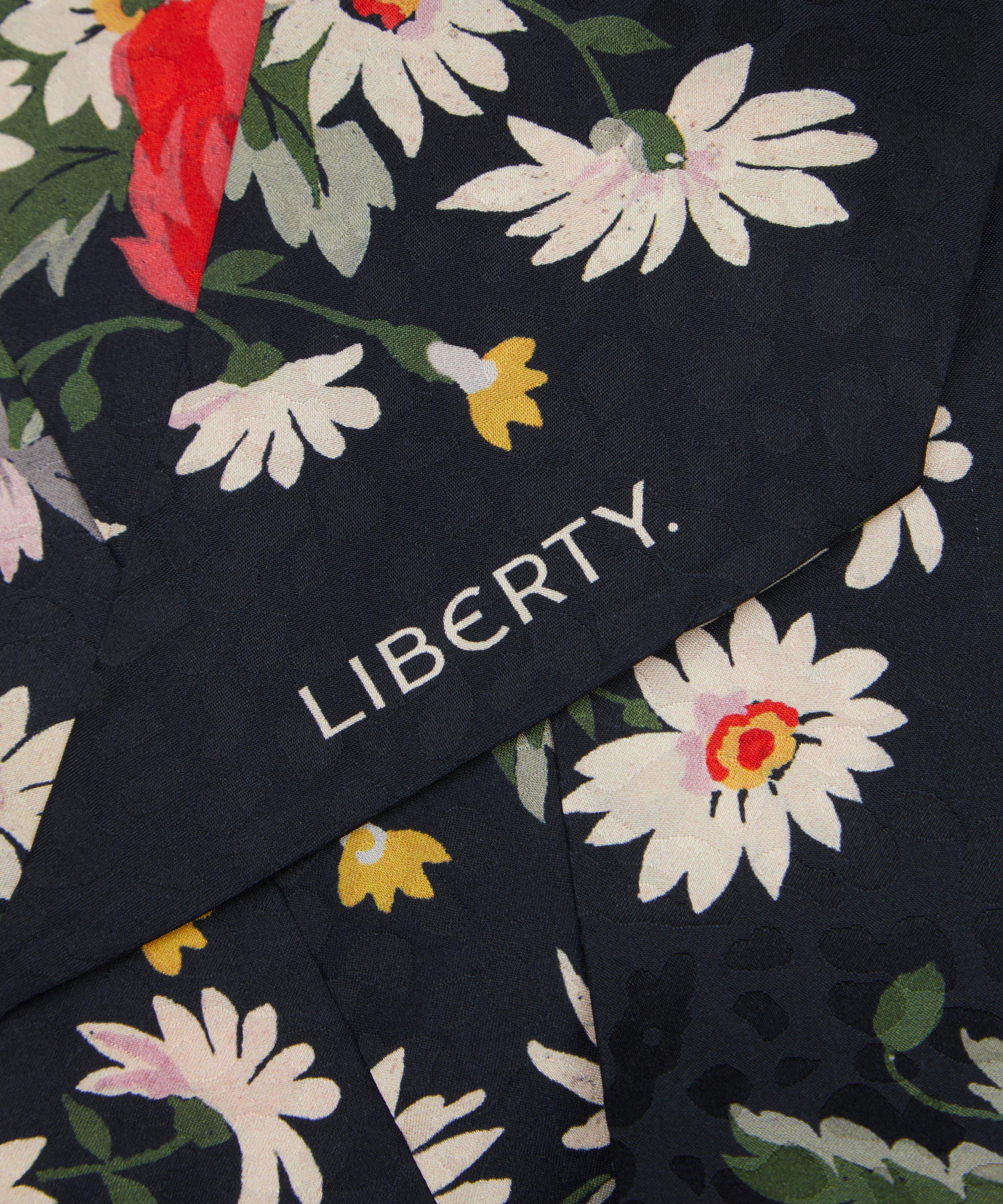 Liberty - Abelia Bouquet 8X160 Skinny Silk Scarf image number 3