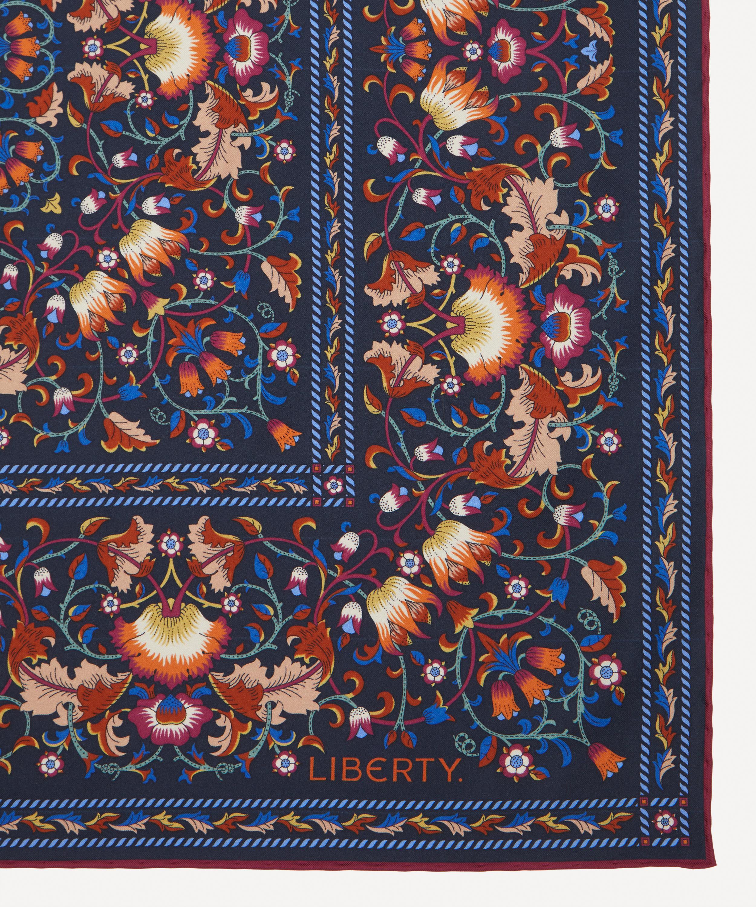 Liberty - Lodden 70X70 Silk Scarf image number 3