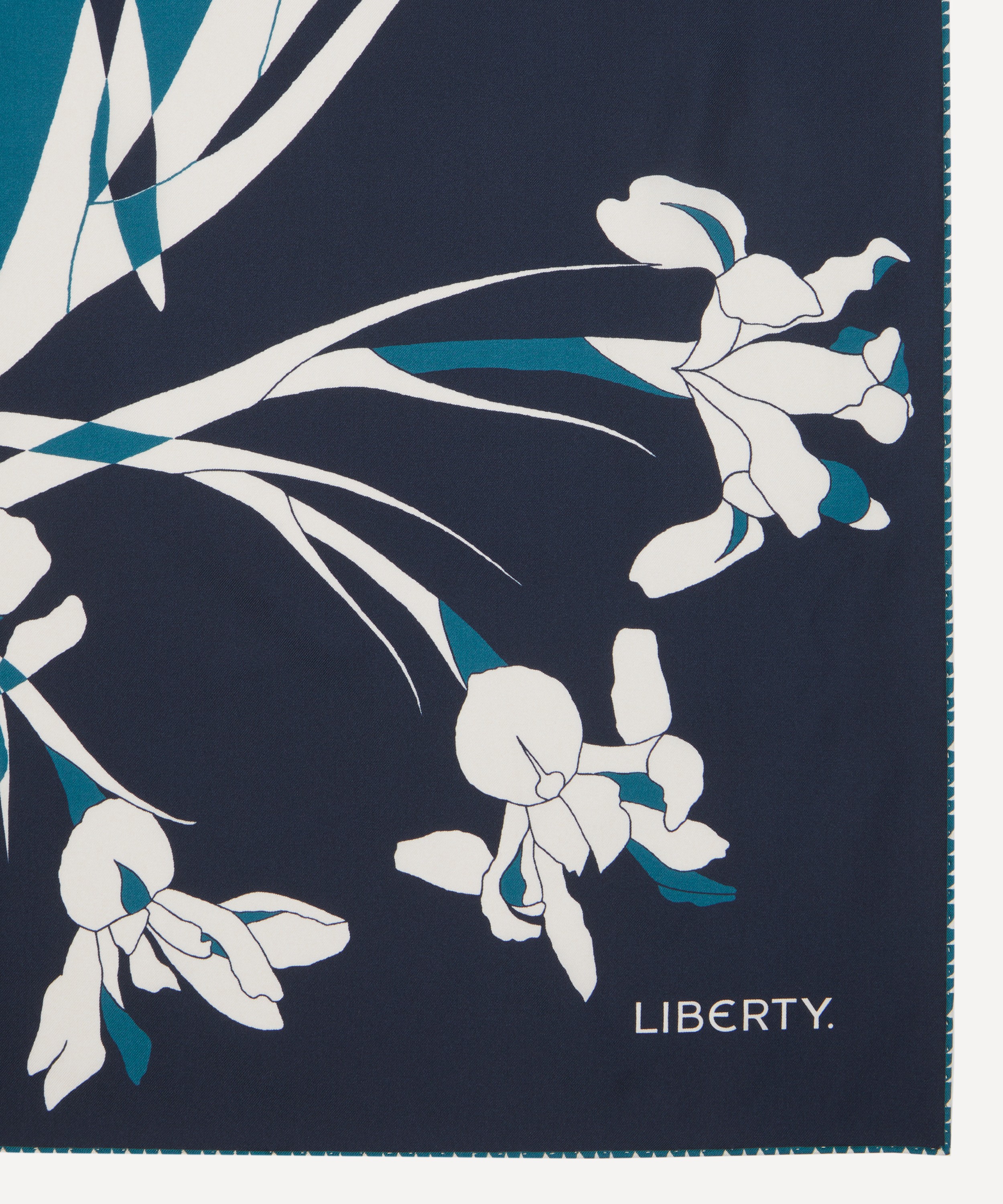 Liberty - Iris Scatter 70X70 Silk Scarf image number 3