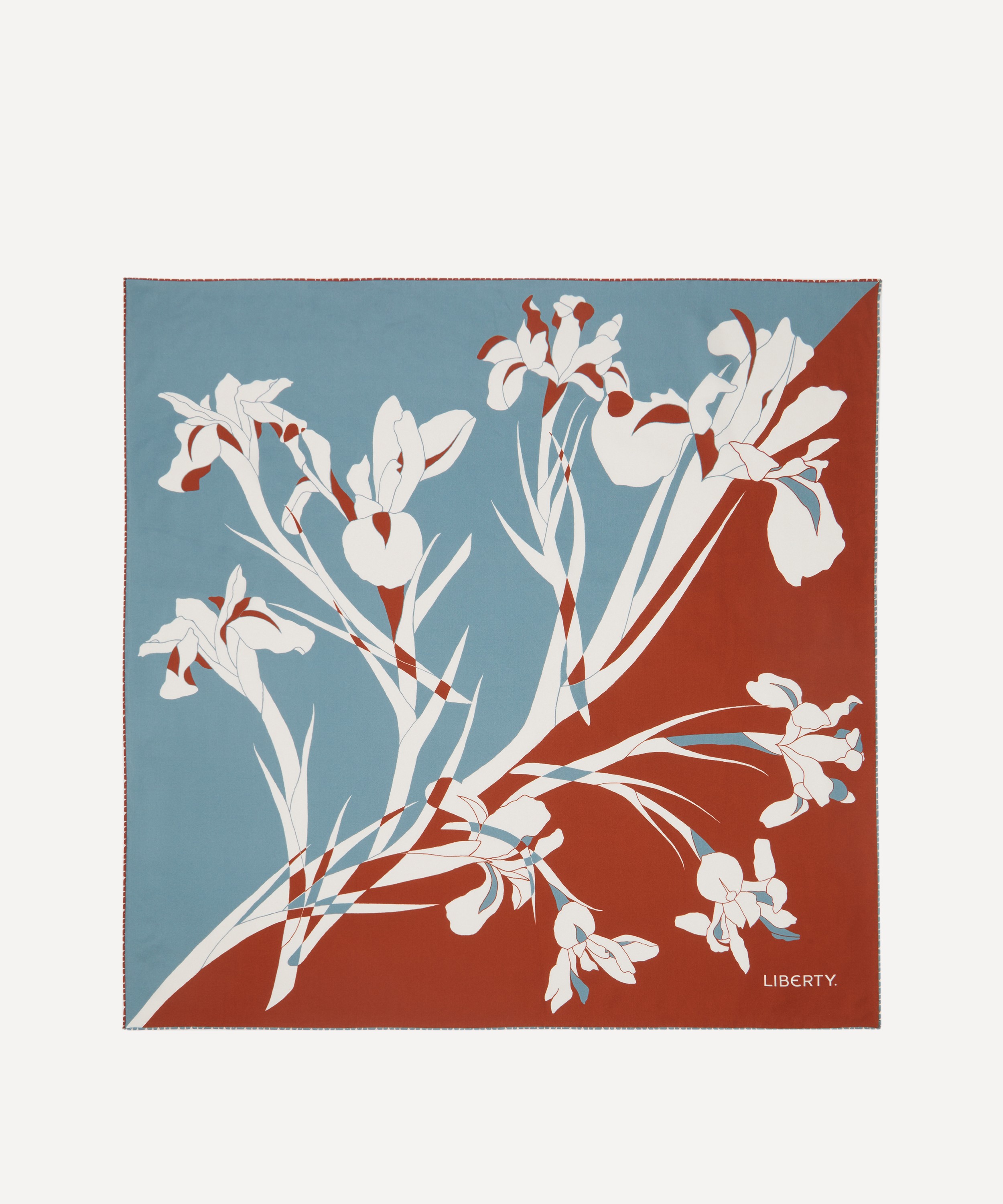 Liberty - Iris Scatter 70X70 Silk Scarf image number 0