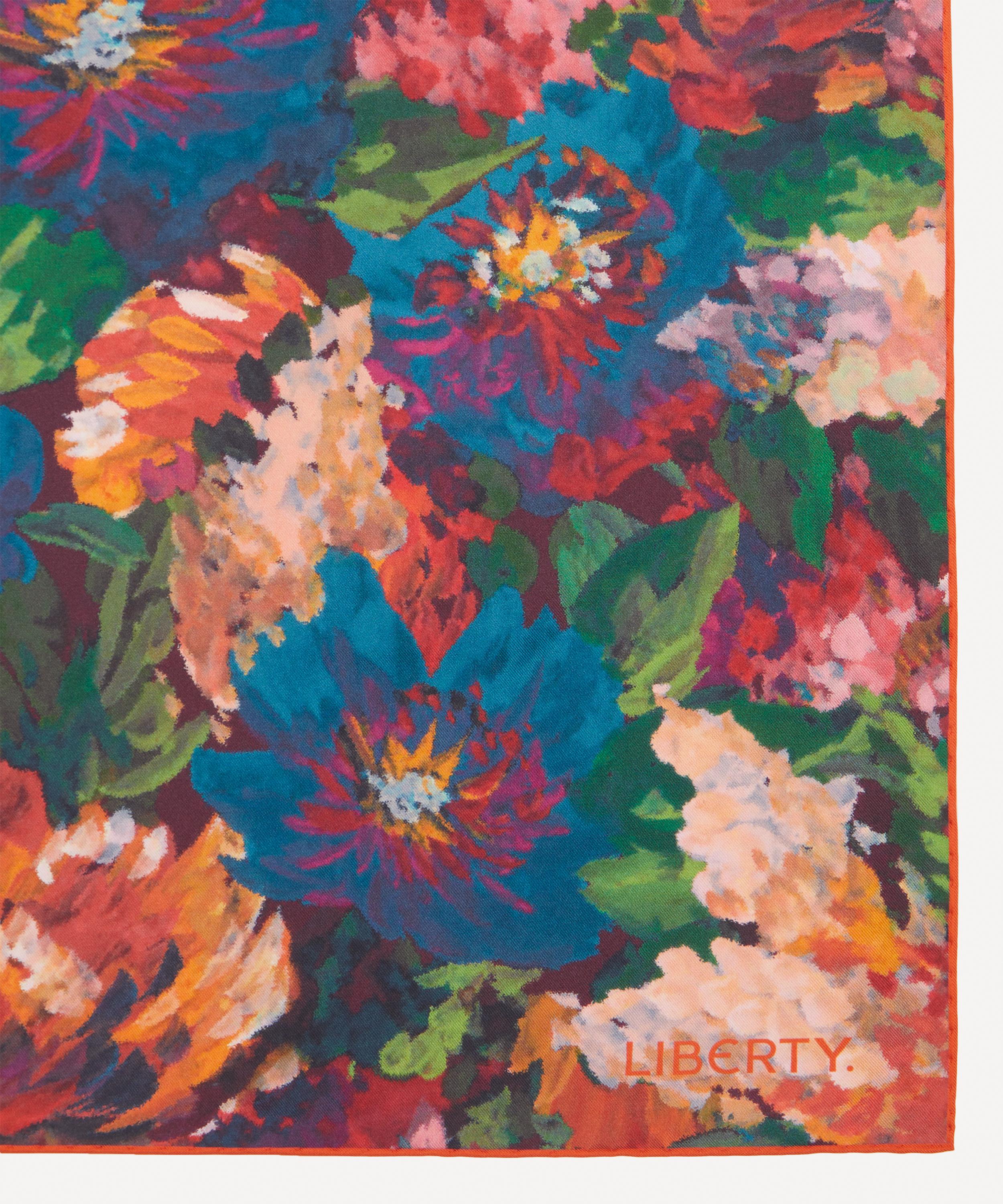 Liberty - Artist’s Bouquet 90X90 Double-Sided Silk Scarf image number 4