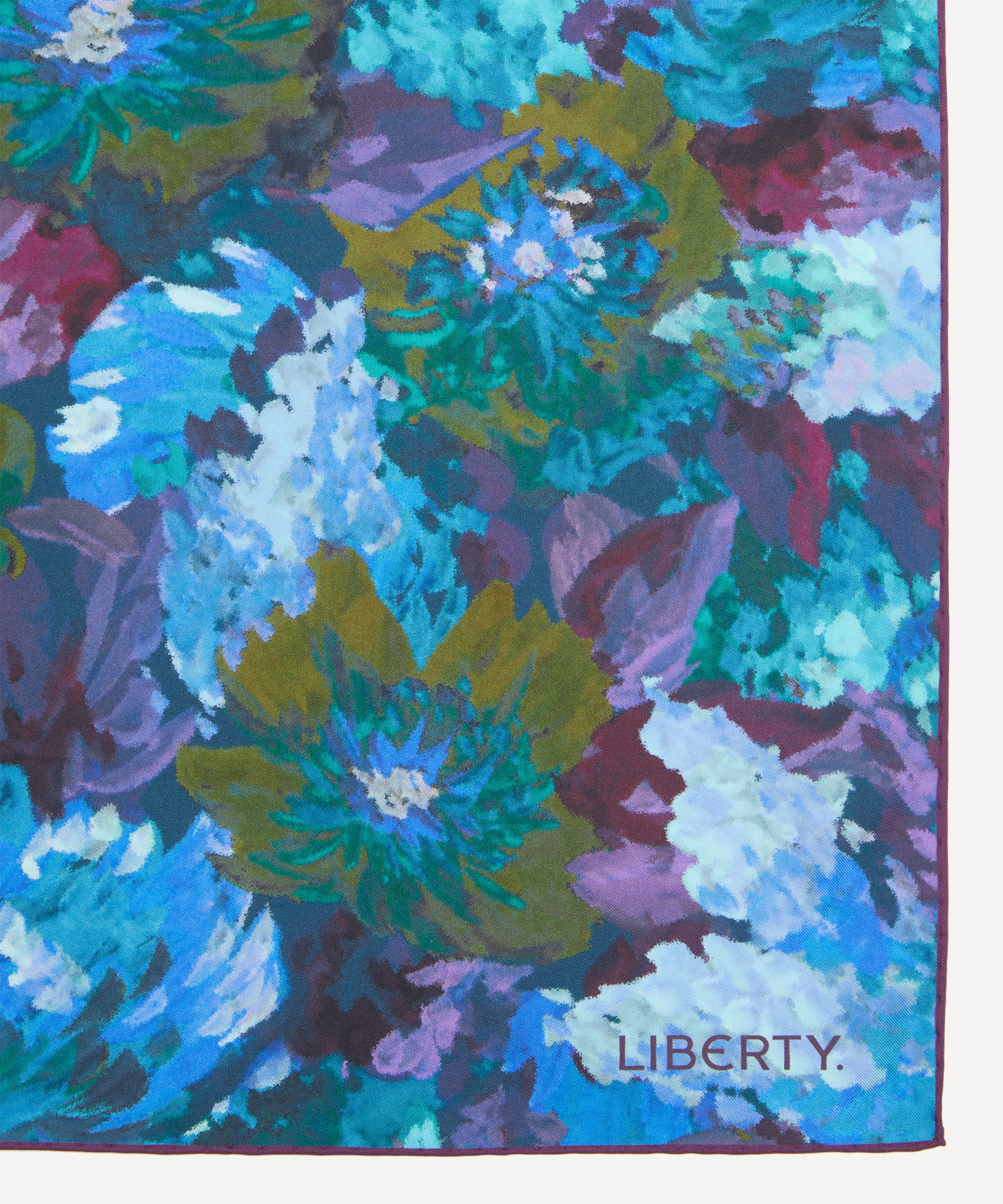 Liberty - Artist’s Bouquet 90X90 Double-Sided Silk Scarf image number 4