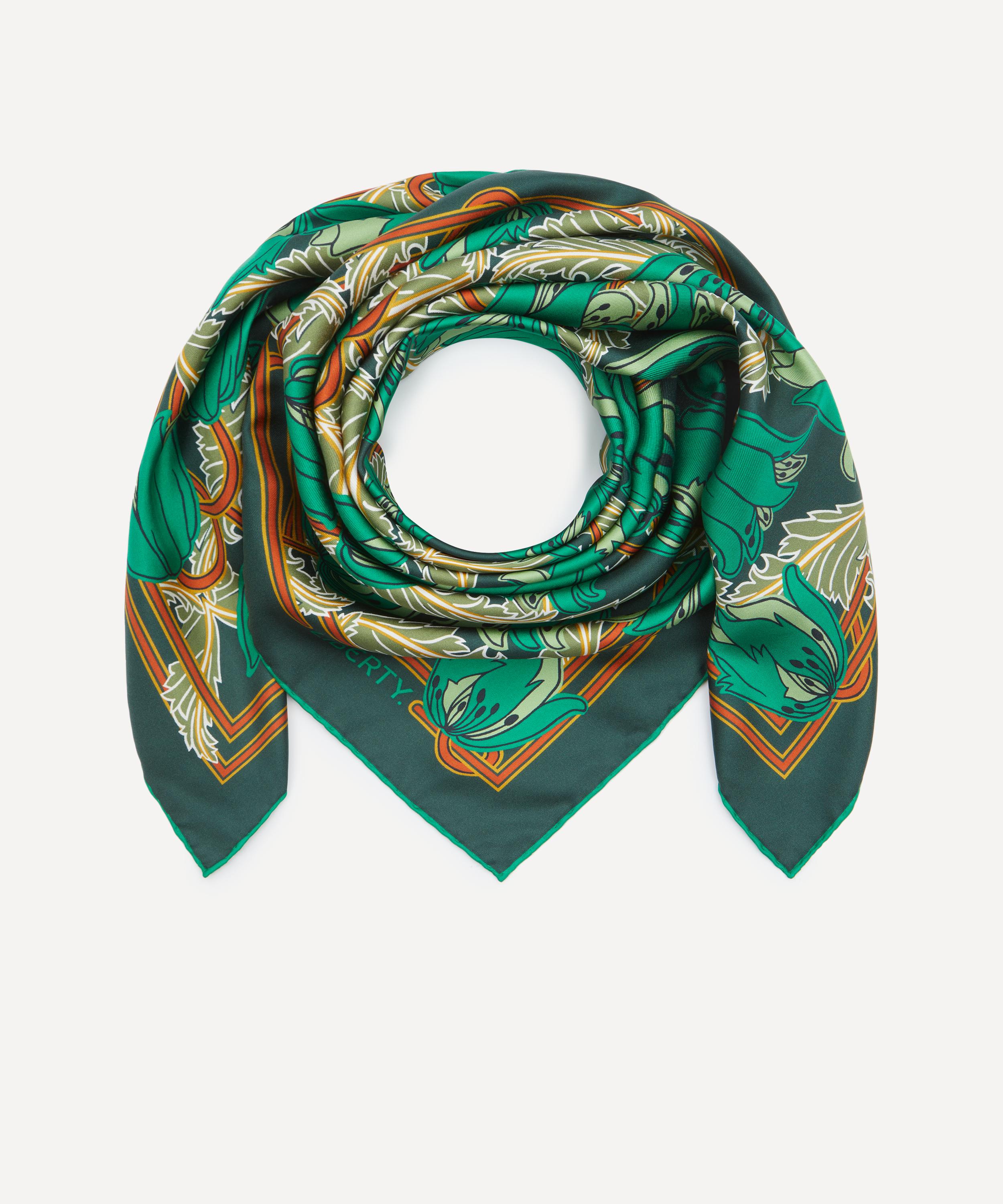 Liberty - Evelyn Dawn 90X90 Silk Scarf image number 2